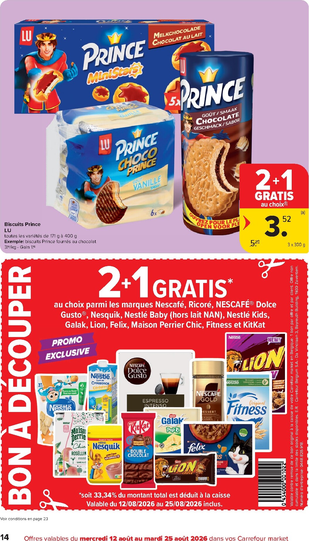 carrefour-market - Carrefour Market folder voor volgende week van woensdag 12/08/2026 tot dinsdag 18/08/2026 - page: 14