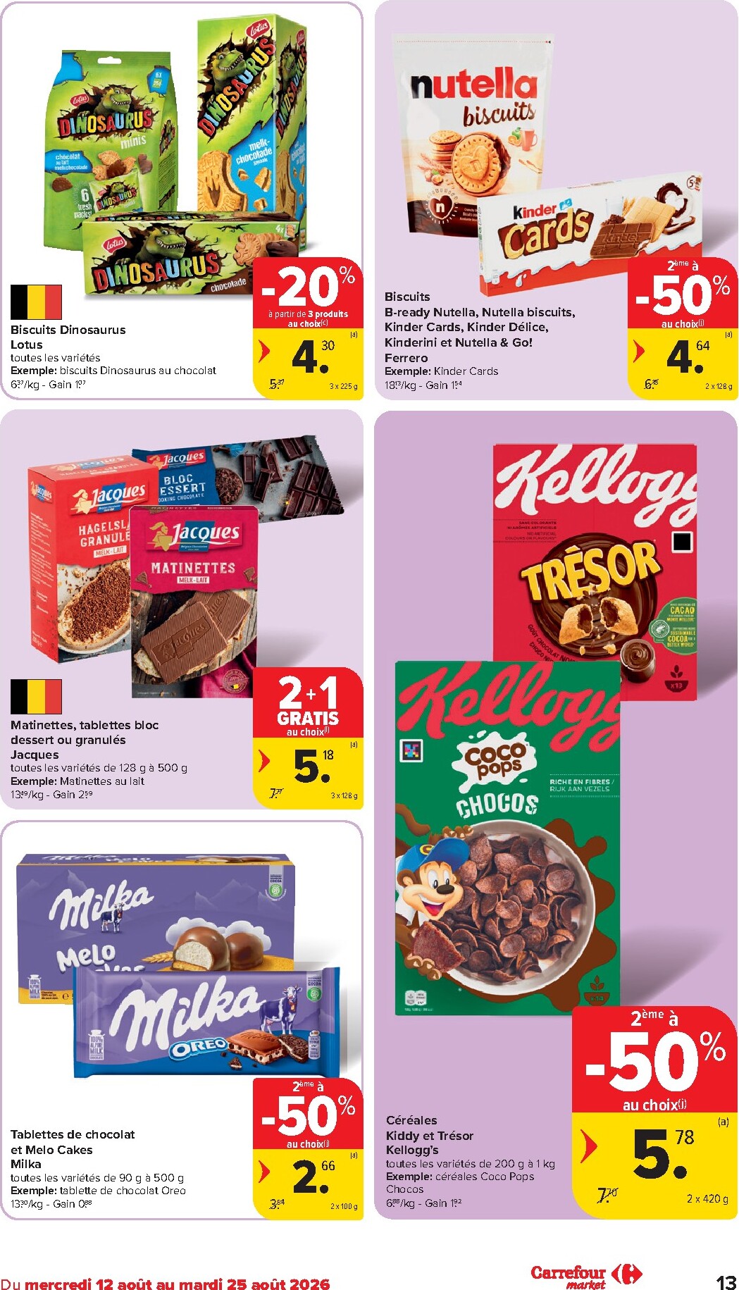 carrefour-market - Carrefour Market folder voor volgende week van woensdag 12/08/2026 tot dinsdag 18/08/2026 - page: 13