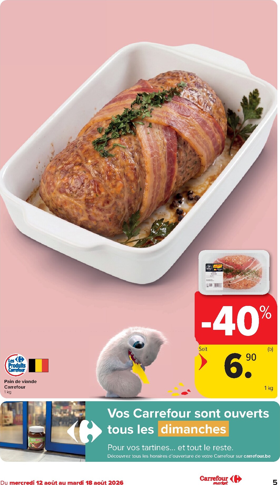 carrefour-market - Carrefour Market folder voor volgende week van woensdag 12/08/2026 tot dinsdag 18/08/2026 - page: 5
