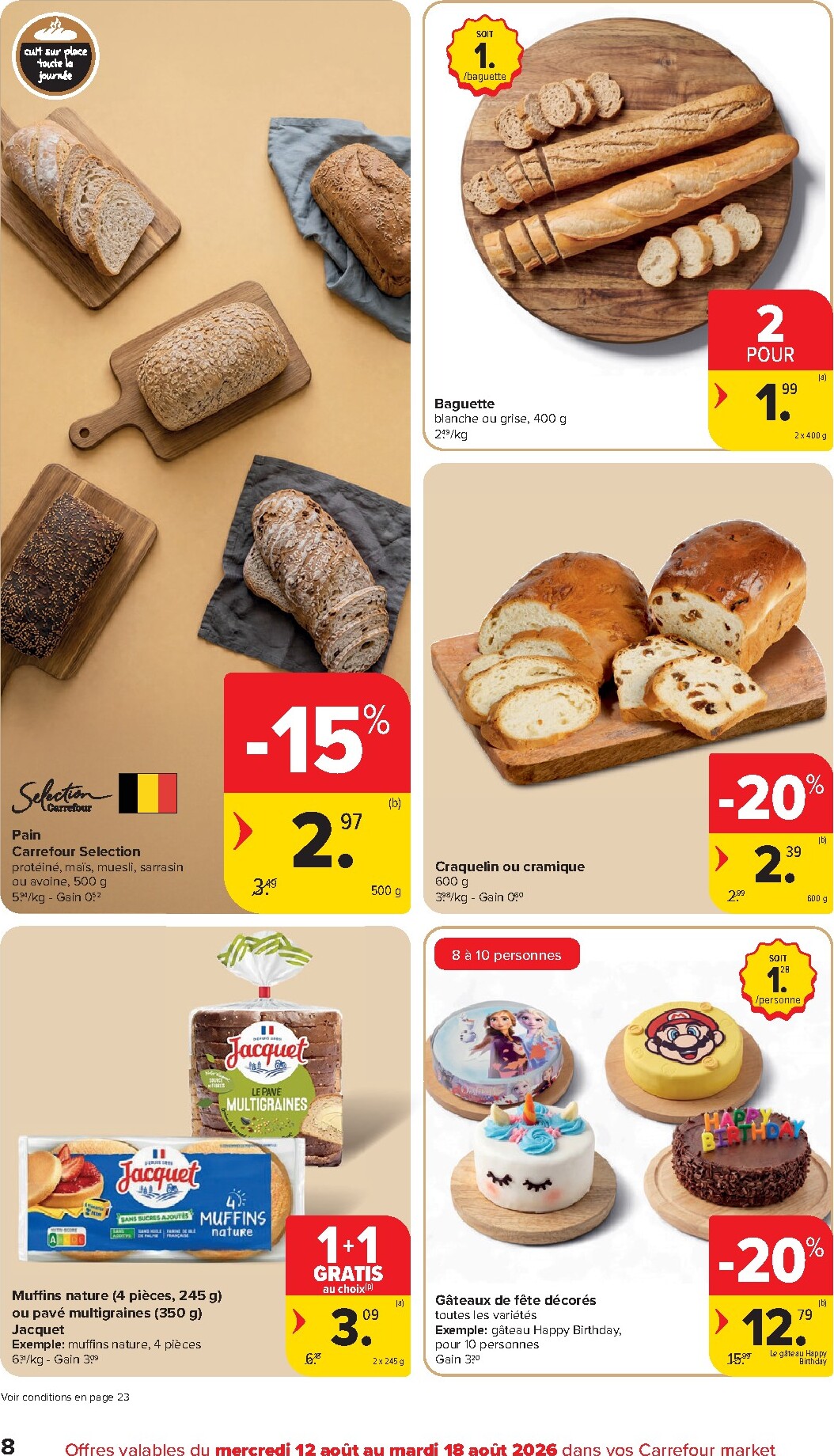carrefour-market - Carrefour Market folder voor volgende week van woensdag 12/08/2026 tot dinsdag 18/08/2026 - page: 8