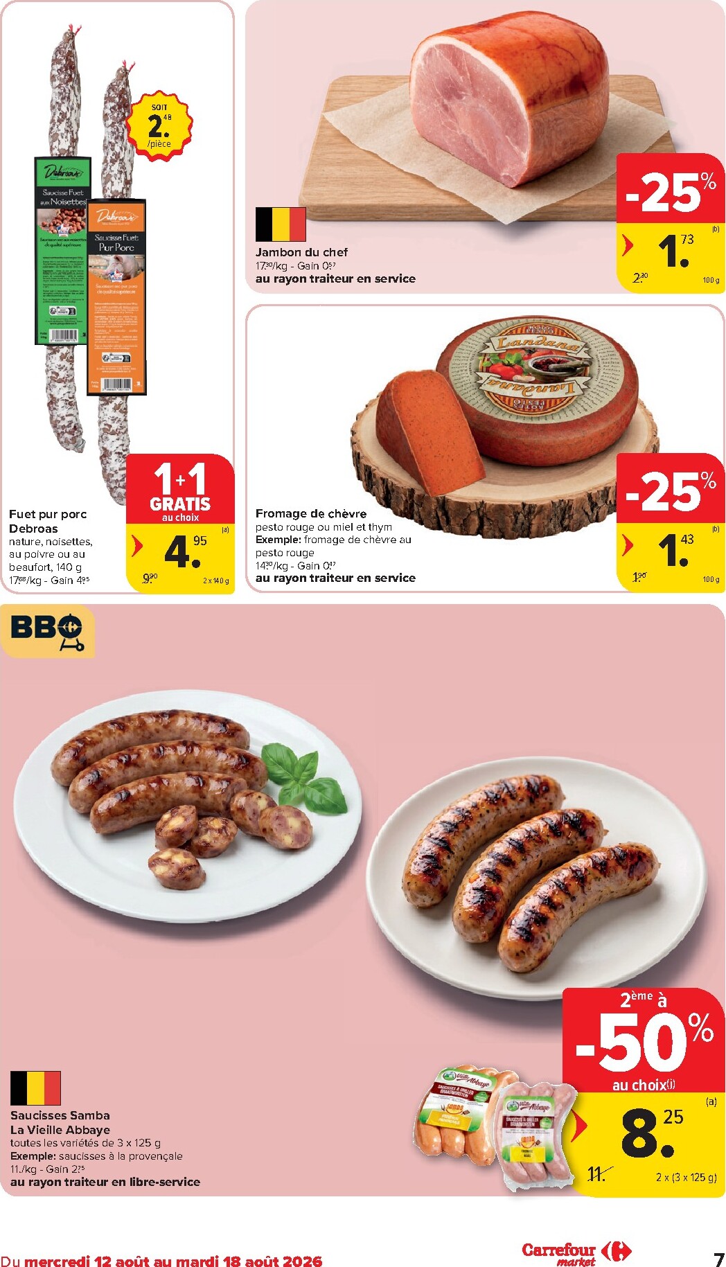 carrefour-market - Carrefour Market folder voor volgende week van woensdag 12/08/2026 tot dinsdag 18/08/2026 - page: 7