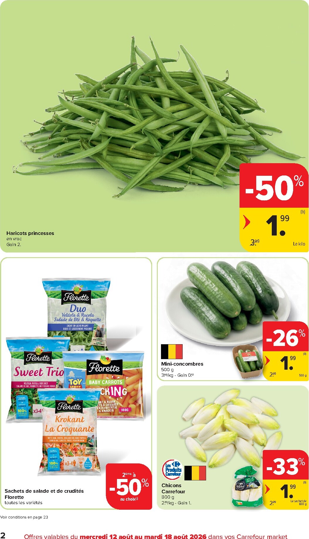 carrefour-market - Carrefour Market folder voor volgende week van woensdag 12/08/2026 tot dinsdag 18/08/2026 - page: 2