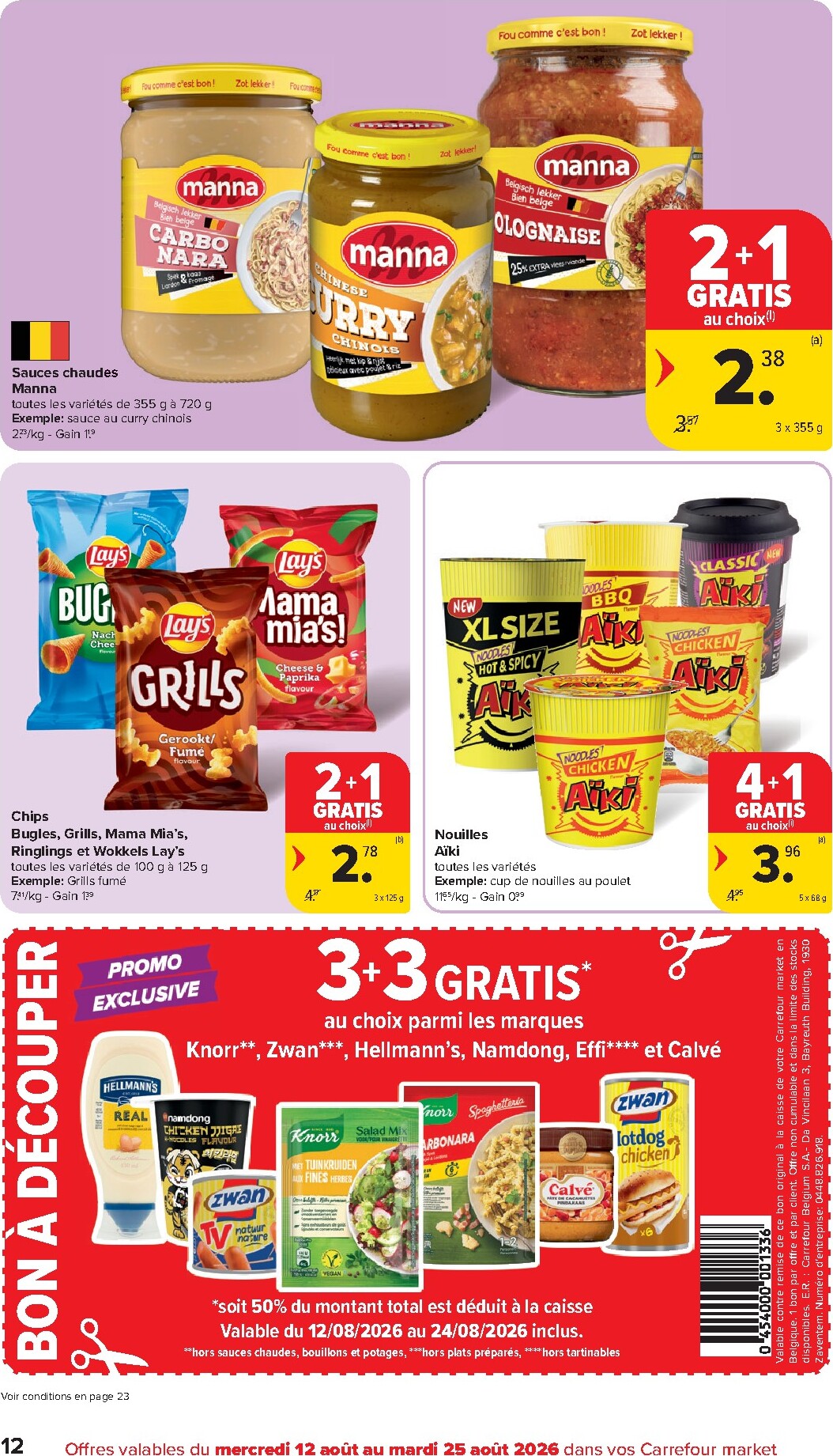 carrefour-market - Carrefour Market folder voor volgende week van woensdag 12/08/2026 tot dinsdag 18/08/2026 - page: 12