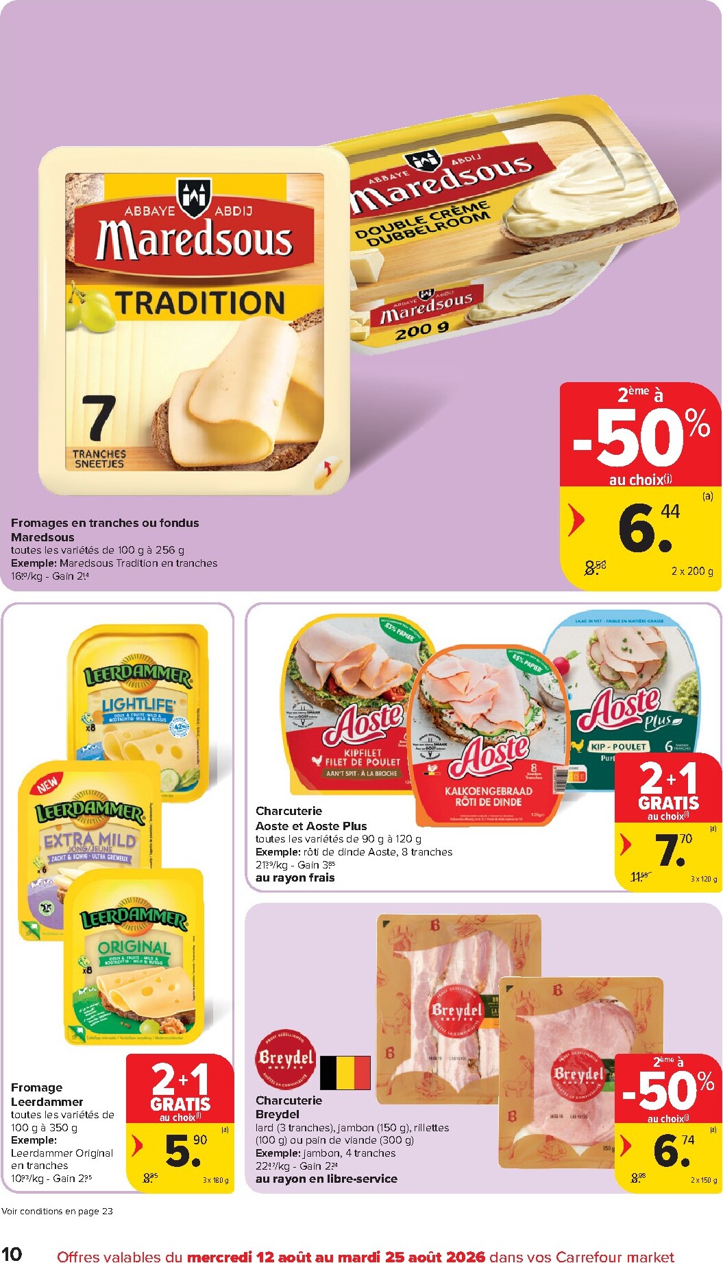 carrefour-market - Carrefour Market folder voor volgende week van woensdag 12/08/2026 tot dinsdag 18/08/2026 - page: 10