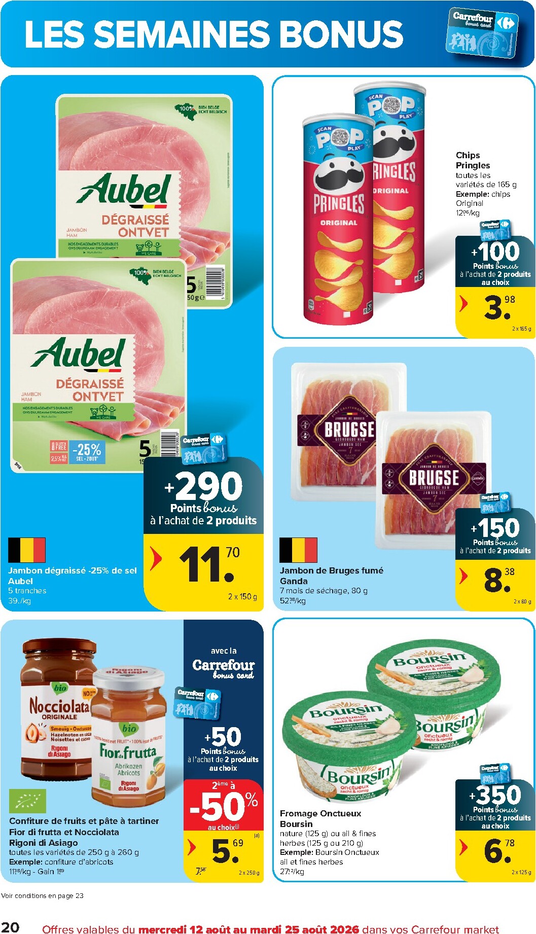 carrefour-market - Carrefour Market folder voor volgende week van woensdag 12/08/2026 tot dinsdag 18/08/2026 - page: 20