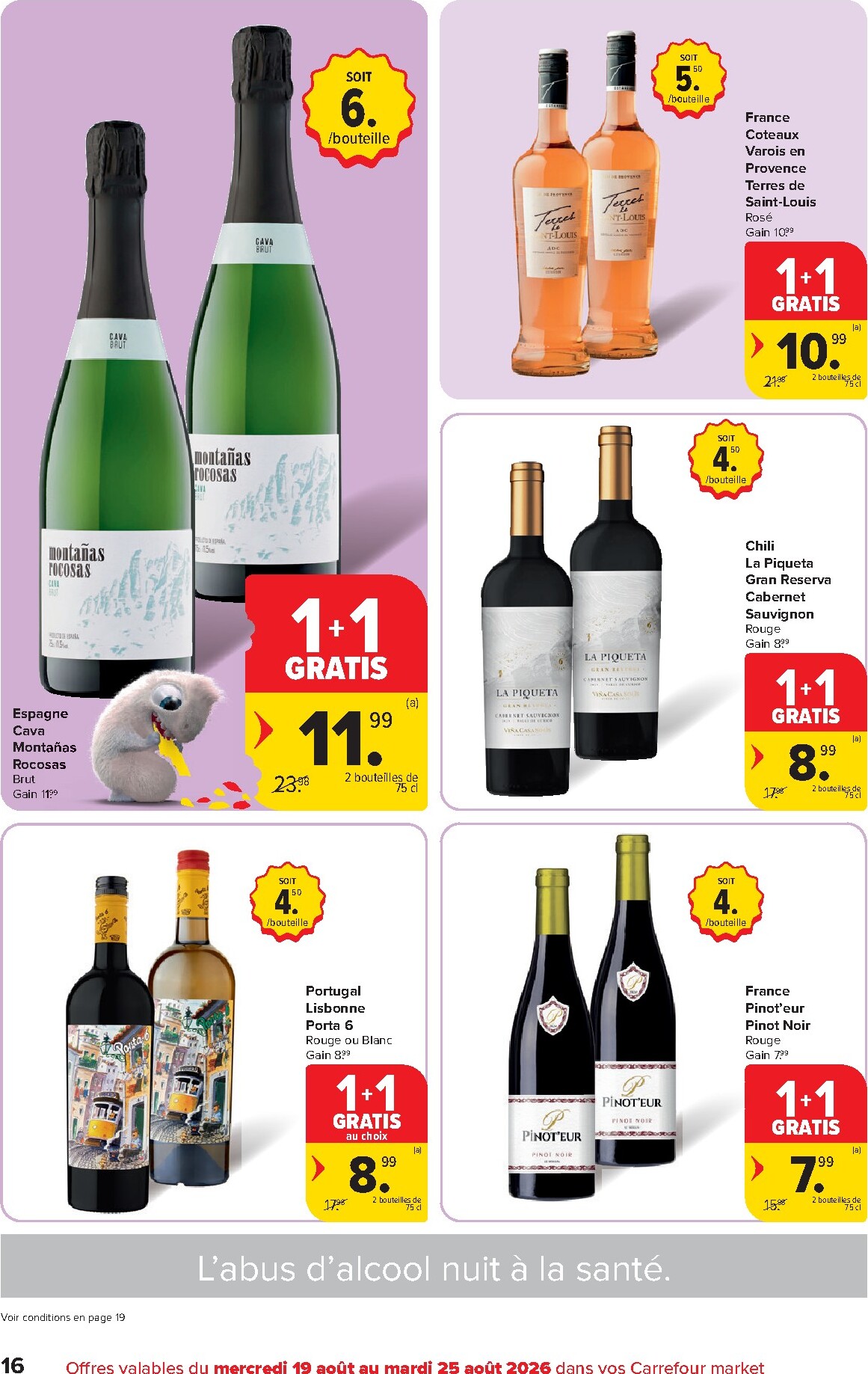 carrefour-market - Carrefour Market folder voor volgende week van woensdag 19/08/2026 tot dinsdag 25/08/2026 - page: 16