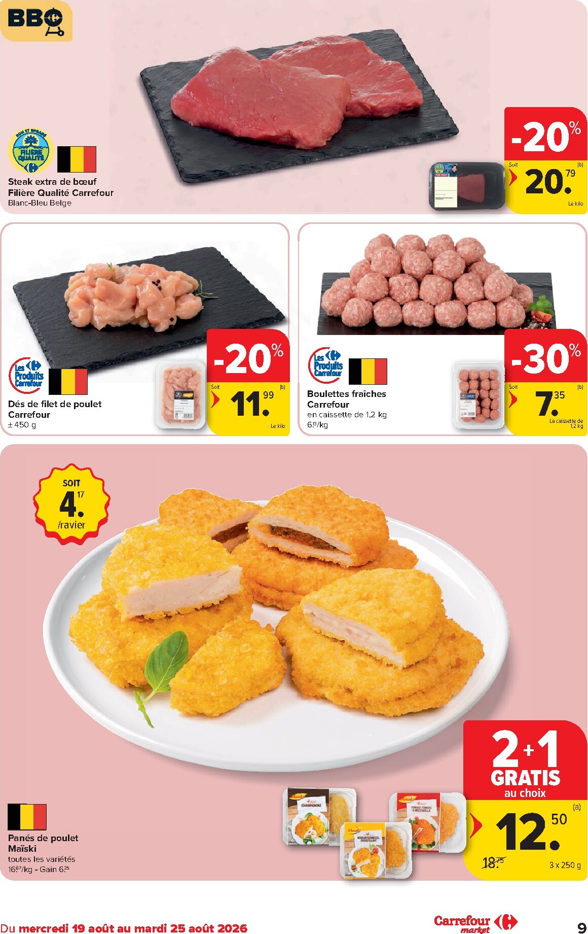 carrefour-market - Carrefour Market folder voor volgende week van woensdag 19/08/2026 tot dinsdag 25/08/2026 - page: 9