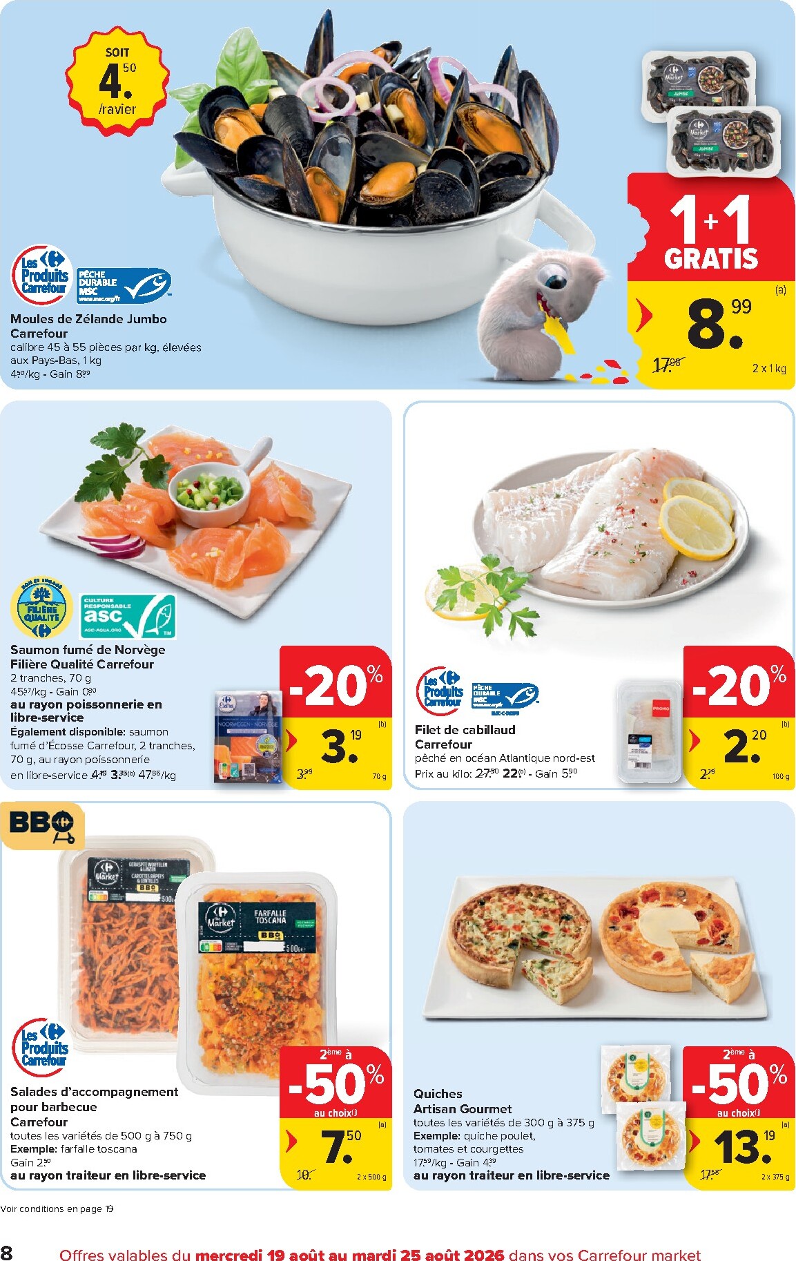 carrefour-market - Carrefour Market folder voor volgende week van woensdag 19/08/2026 tot dinsdag 25/08/2026 - page: 8