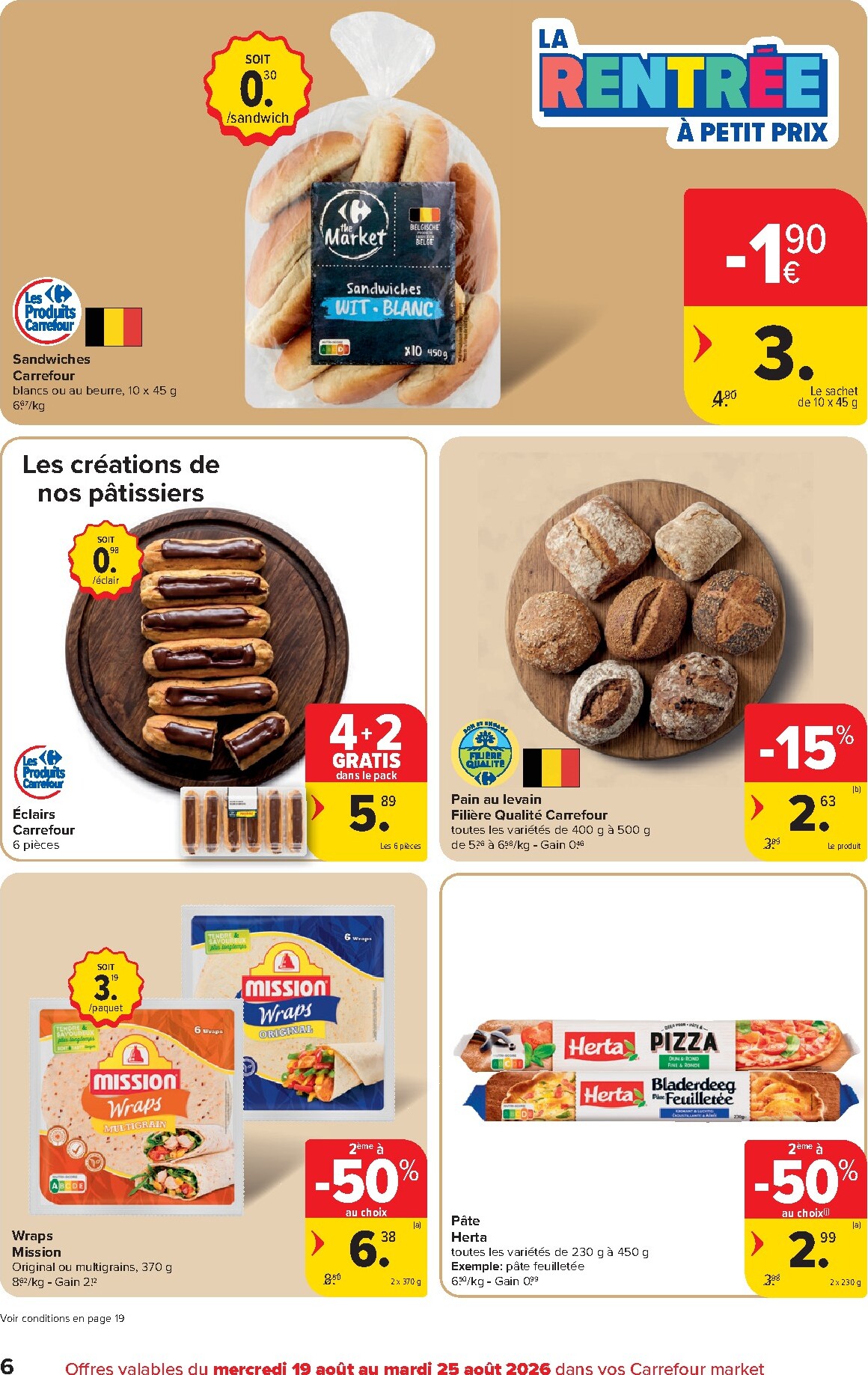carrefour-market - Carrefour Market folder voor volgende week van woensdag 19/08/2026 tot dinsdag 25/08/2026 - page: 6