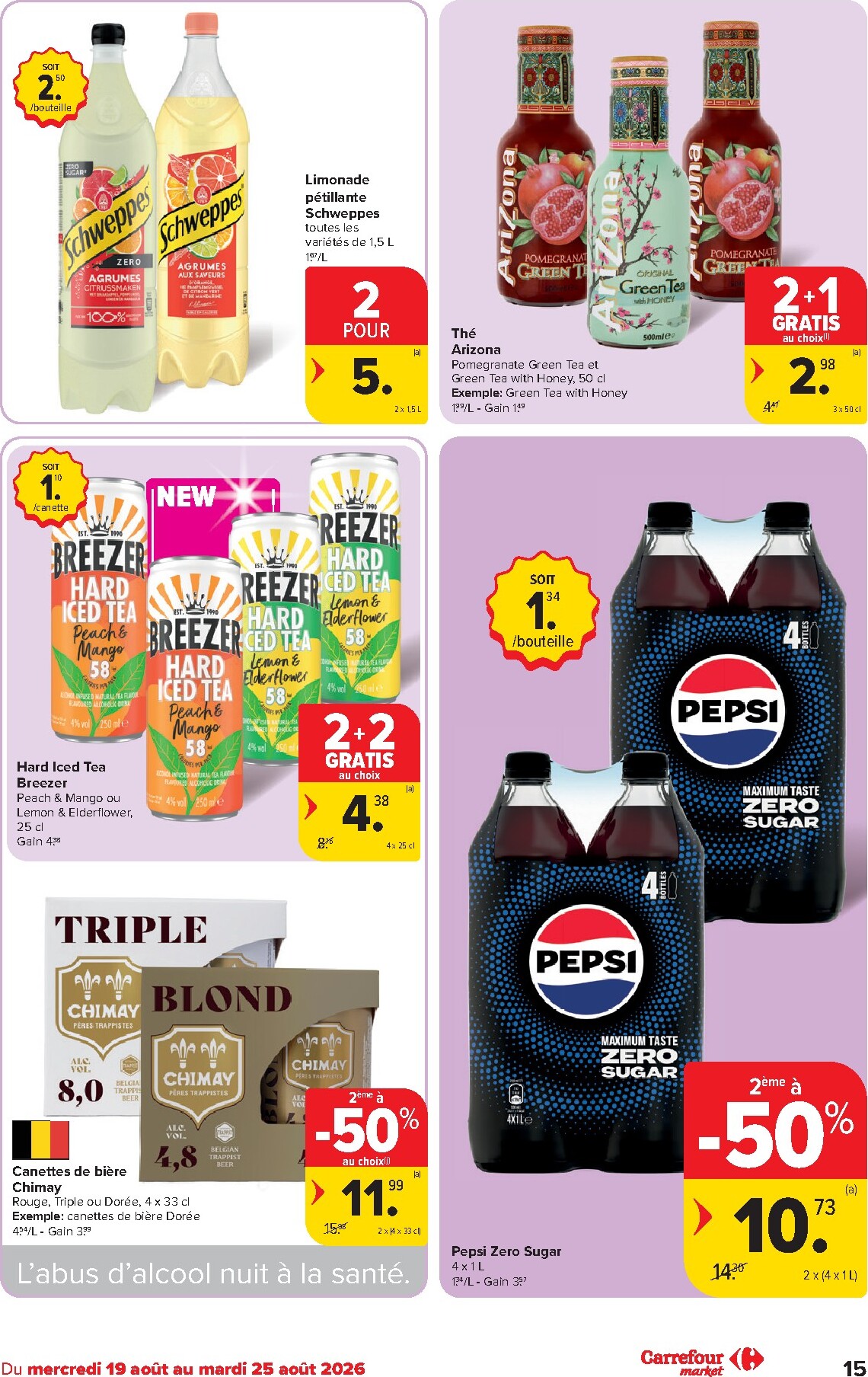 carrefour-market - Carrefour Market folder voor volgende week van woensdag 19/08/2026 tot dinsdag 25/08/2026 - page: 15
