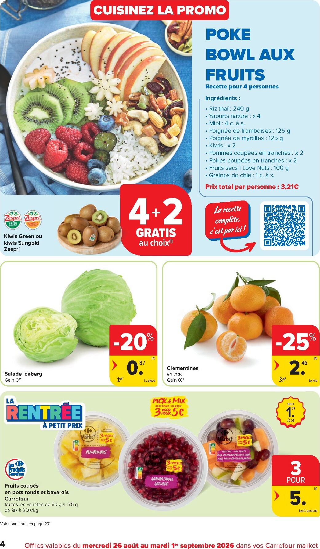 carrefour-market - Carrefour Market folder voor volgende week van woensdag 26/08/2026 tot dinsdag 01/09/2026 - page: 4