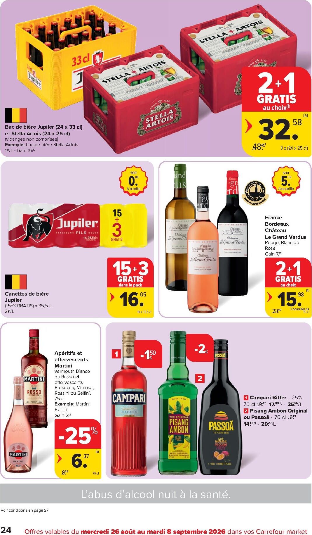 carrefour-market - Carrefour Market folder voor volgende week van woensdag 26/08/2026 tot dinsdag 01/09/2026 - page: 24