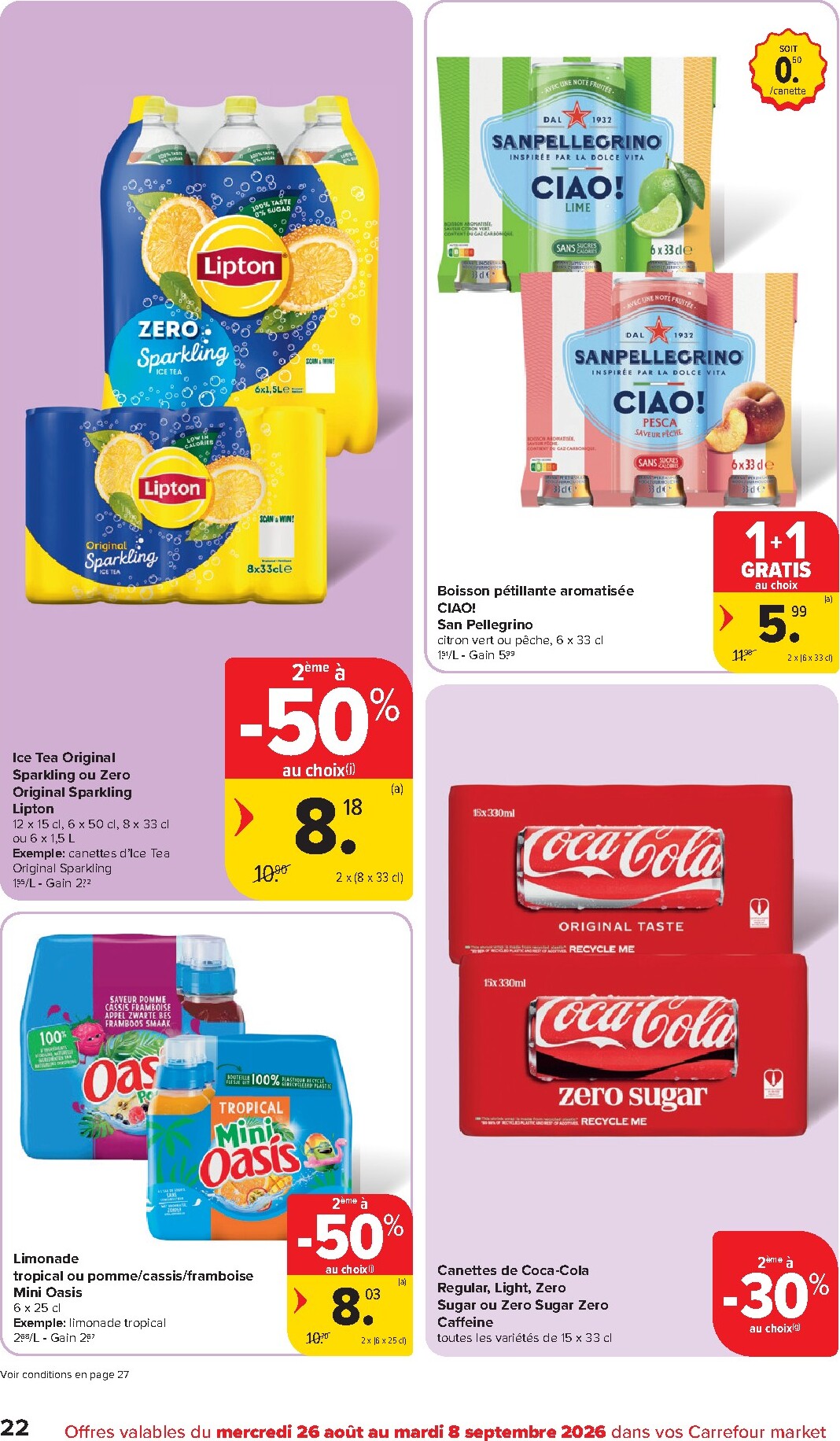 carrefour-market - Carrefour Market folder voor volgende week van woensdag 26/08/2026 tot dinsdag 01/09/2026 - page: 22