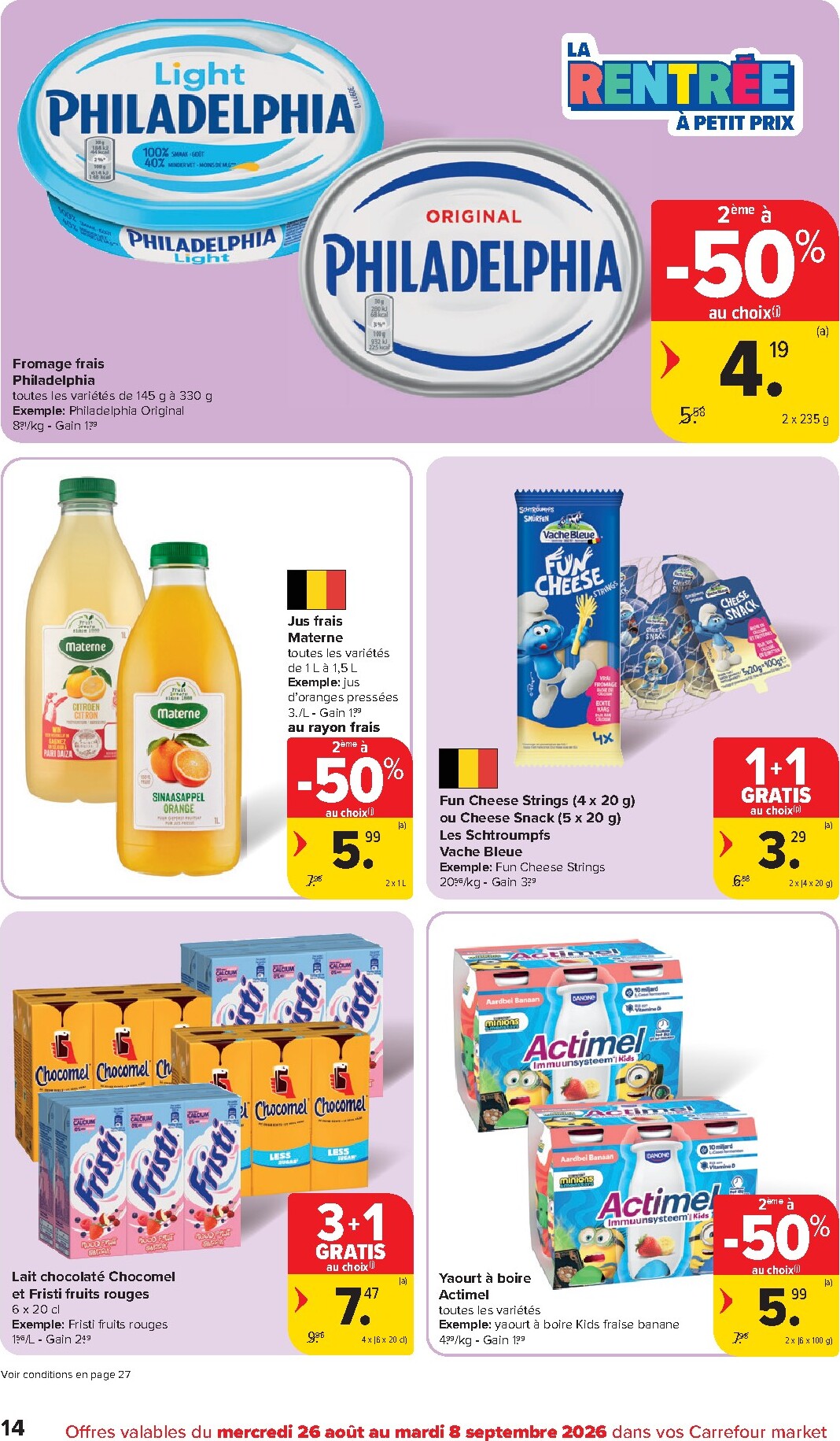 carrefour-market - Carrefour Market folder voor volgende week van woensdag 26/08/2026 tot dinsdag 01/09/2026 - page: 14
