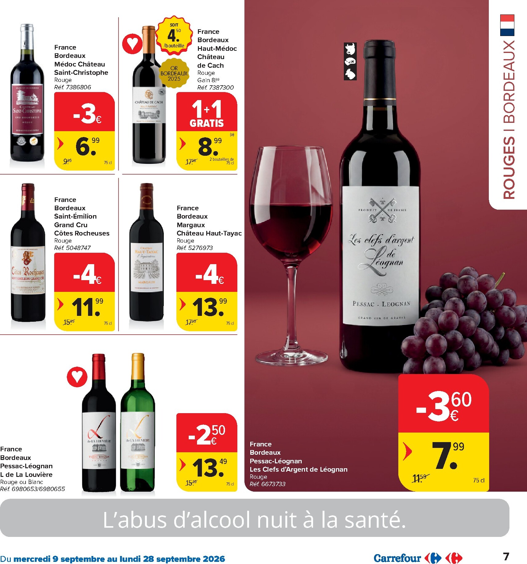 carrefour-market - Carrefour Market - Catalogue Foire aux vins folder voor volgende week van woensdag 09/09/2026 tot maandag 28/09/2026 - page: 7