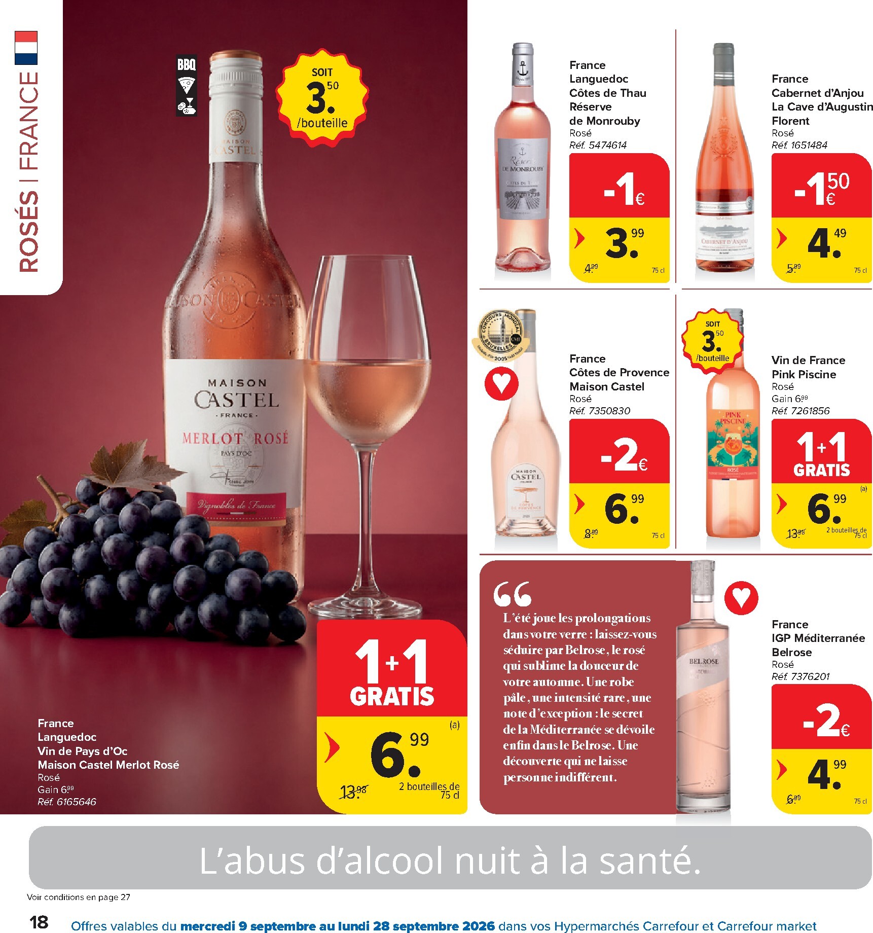 carrefour-market - Carrefour Market - Catalogue Foire aux vins folder voor volgende week van woensdag 09/09/2026 tot maandag 28/09/2026 - page: 18