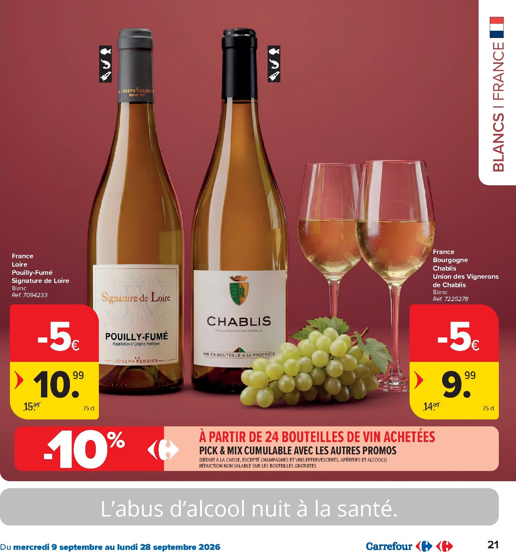 carrefour-market - Carrefour Market - Catalogue Foire aux vins folder voor volgende week van woensdag 09/09/2026 tot maandag 28/09/2026 - page: 21