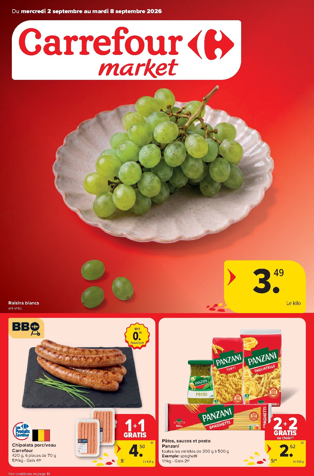 carrefour-market - Carrefour Market folder voor volgende week van woensdag 02/09/2026 tot dinsdag 08/09/2026