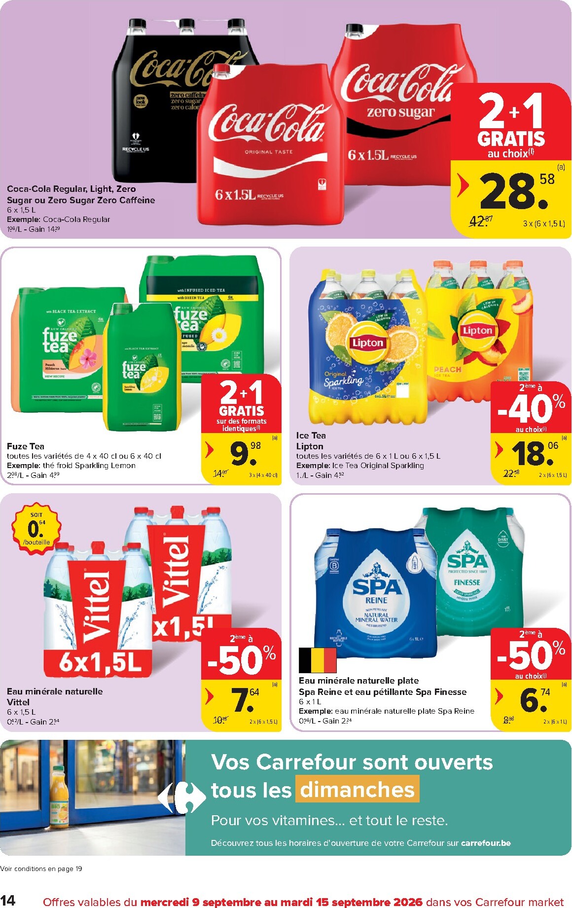 carrefour-market - Carrefour Market folder voor volgende week van woensdag 09/09/2026 tot dinsdag 15/09/2026 - page: 14