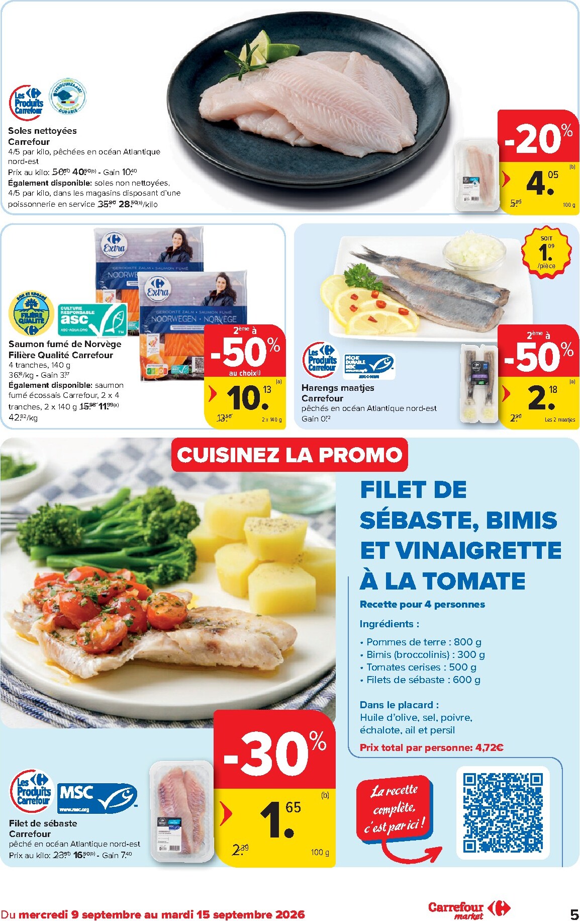 carrefour-market - Carrefour Market folder voor volgende week van woensdag 09/09/2026 tot dinsdag 15/09/2026 - page: 5
