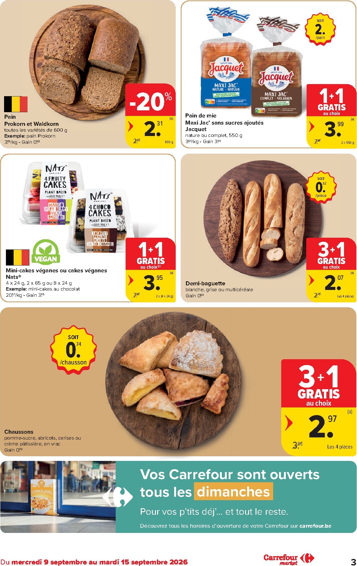 carrefour-market - Carrefour Market folder voor volgende week van woensdag 09/09/2026 tot dinsdag 15/09/2026 - page: 3