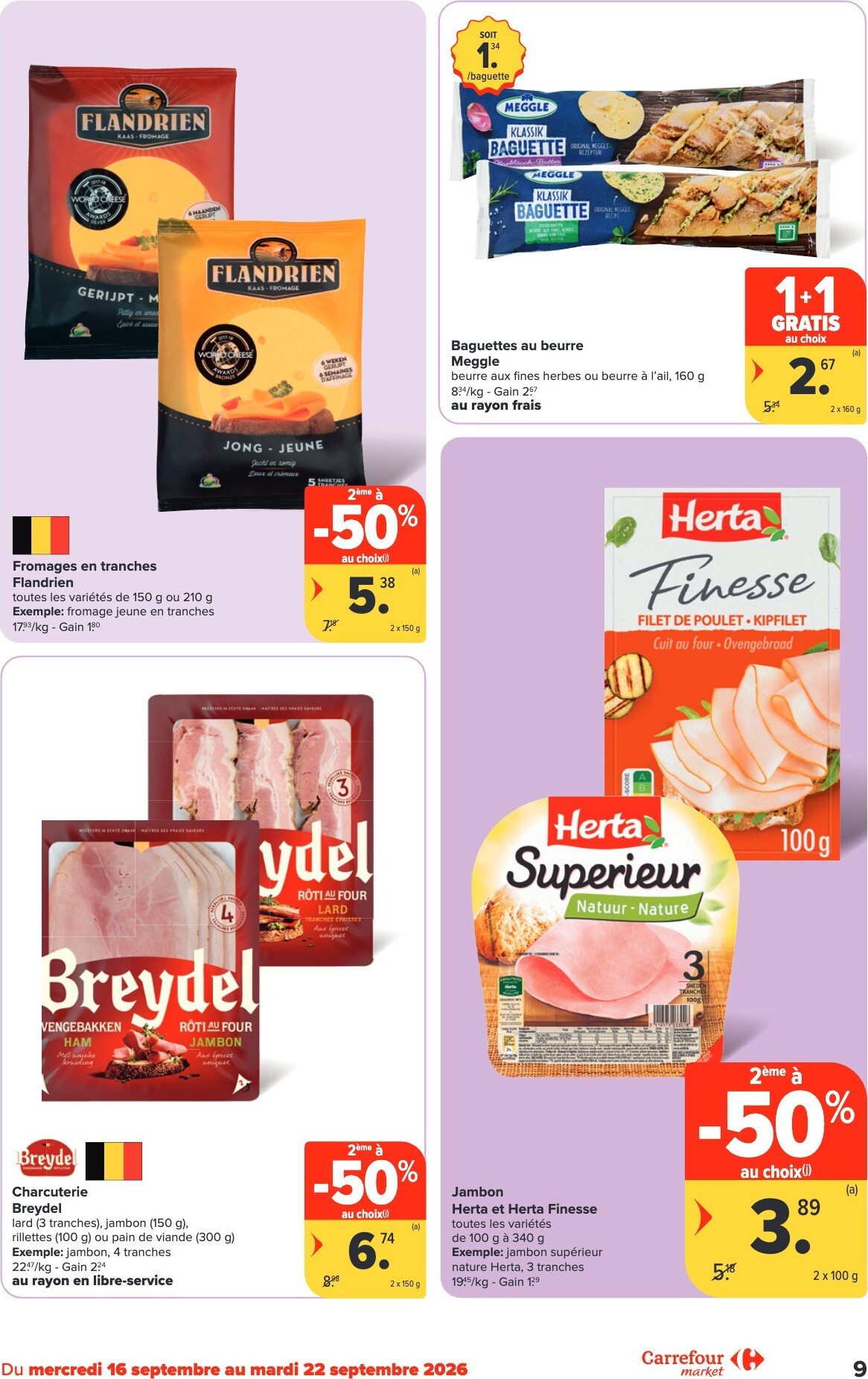 carrefour-market - Toekomstige Carrefour Market folder geldig van woensdag 16/09/2026 tot dinsdag 22/09/2026 - page: 9