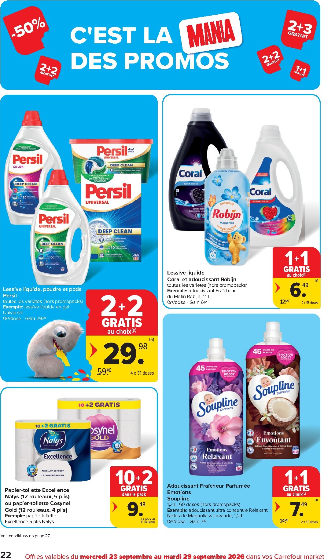 carrefour-market - Toekomstige Carrefour Market folder geldig van woensdag 23/09/2026 tot dinsdag 29/09/2026 - page: 22