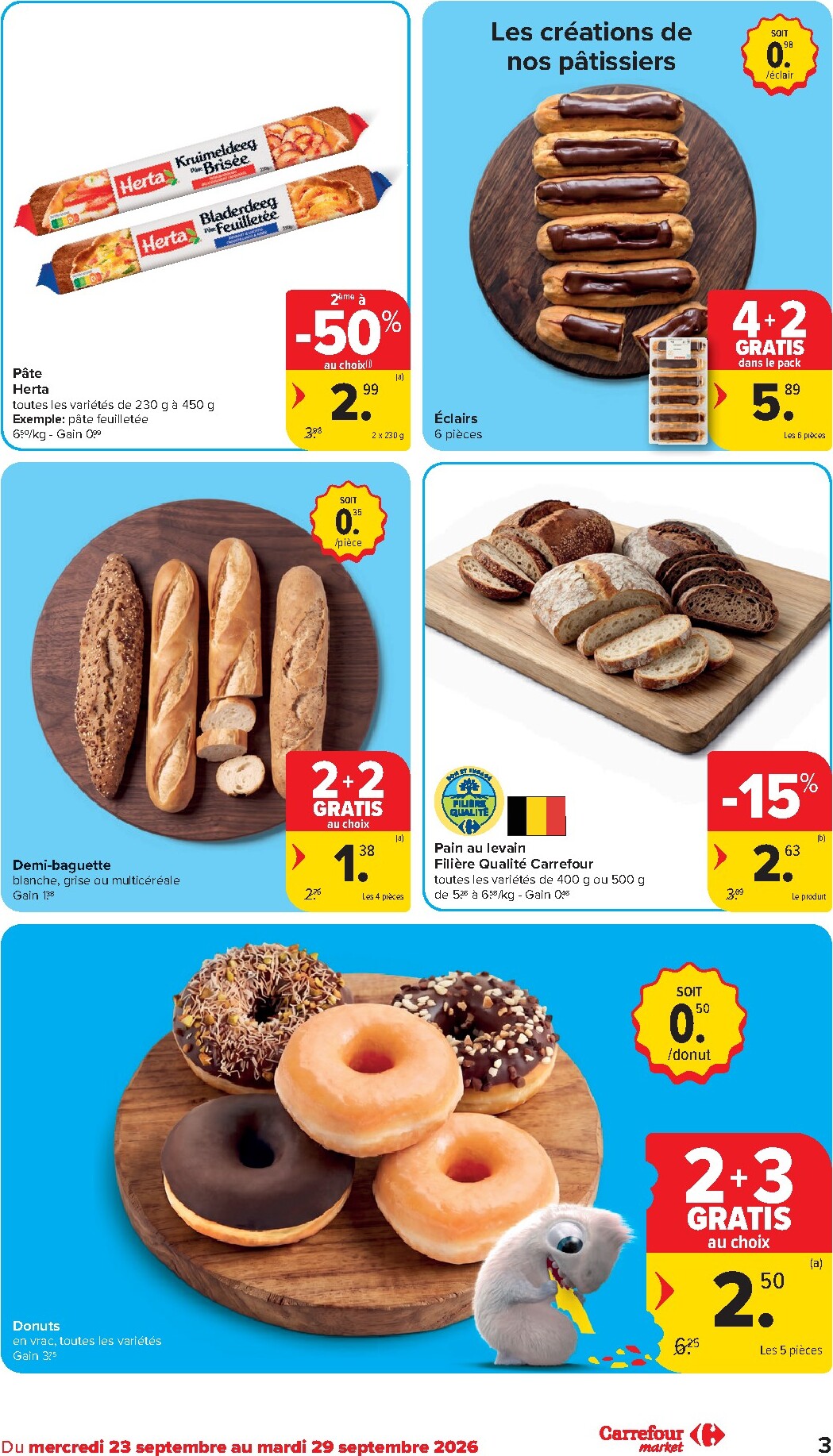 carrefour-market - Toekomstige Carrefour Market folder geldig van woensdag 23/09/2026 tot dinsdag 29/09/2026 - page: 3