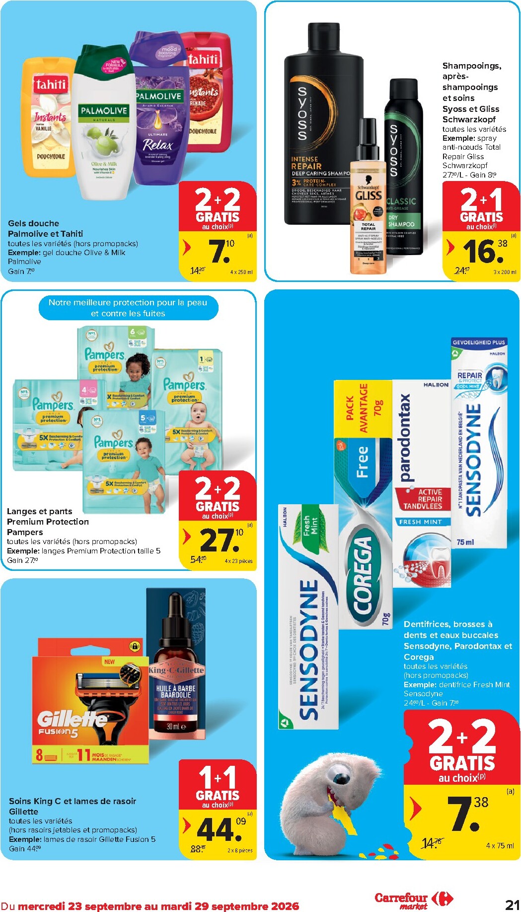 carrefour-market - Toekomstige Carrefour Market folder geldig van woensdag 23/09/2026 tot dinsdag 29/09/2026 - page: 21