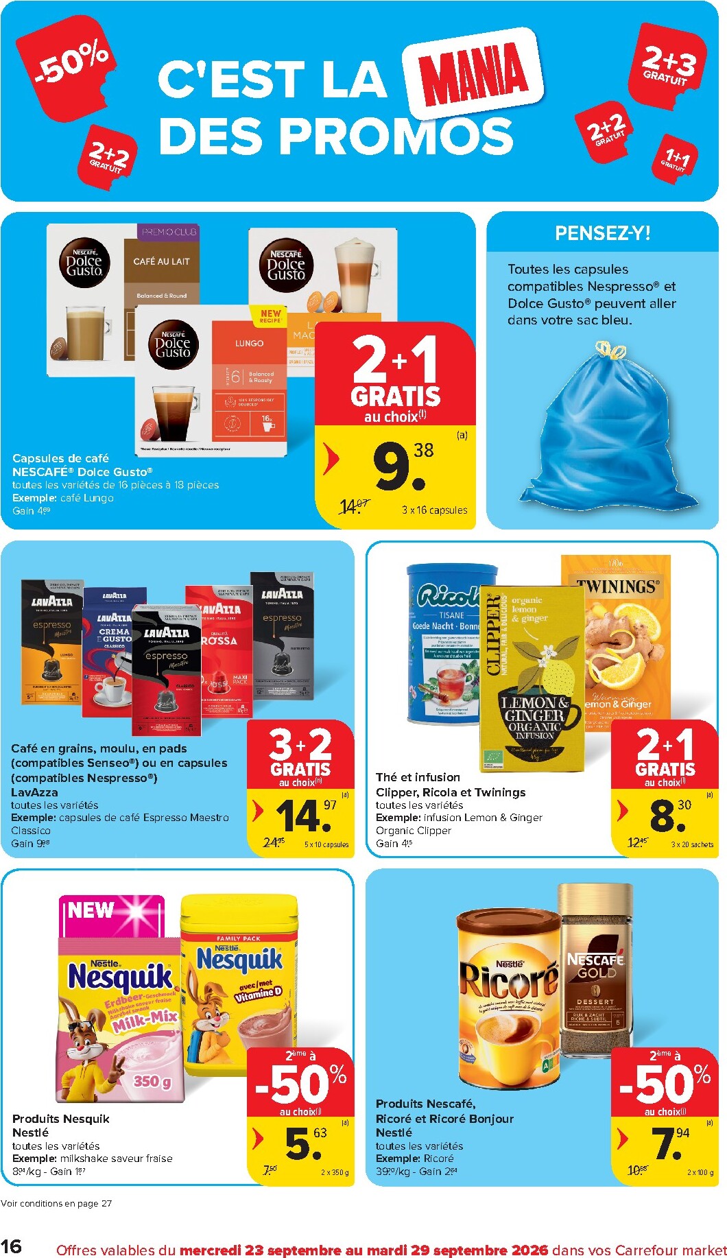 carrefour-market - Toekomstige Carrefour Market folder geldig van woensdag 23/09/2026 tot dinsdag 29/09/2026 - page: 16