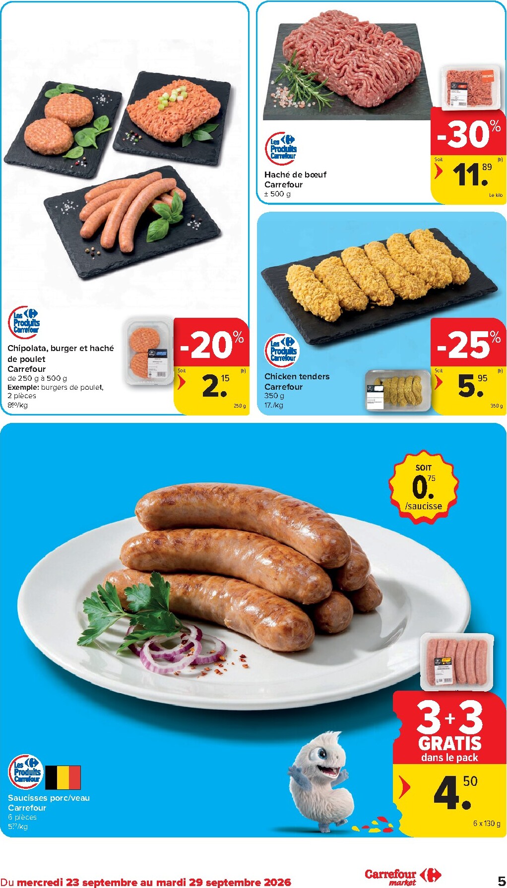 carrefour-market - Toekomstige Carrefour Market folder geldig van woensdag 23/09/2026 tot dinsdag 29/09/2026 - page: 5
