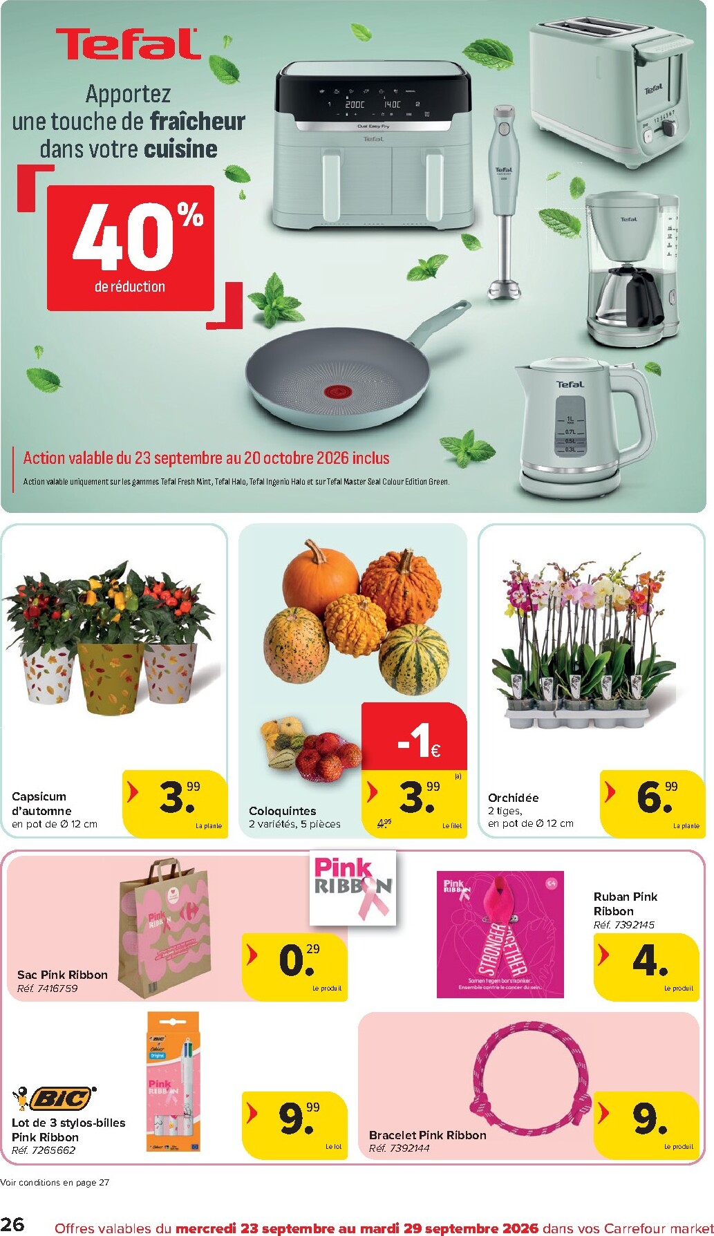 carrefour-market - Toekomstige Carrefour Market folder geldig van woensdag 23/09/2026 tot dinsdag 29/09/2026 - page: 26