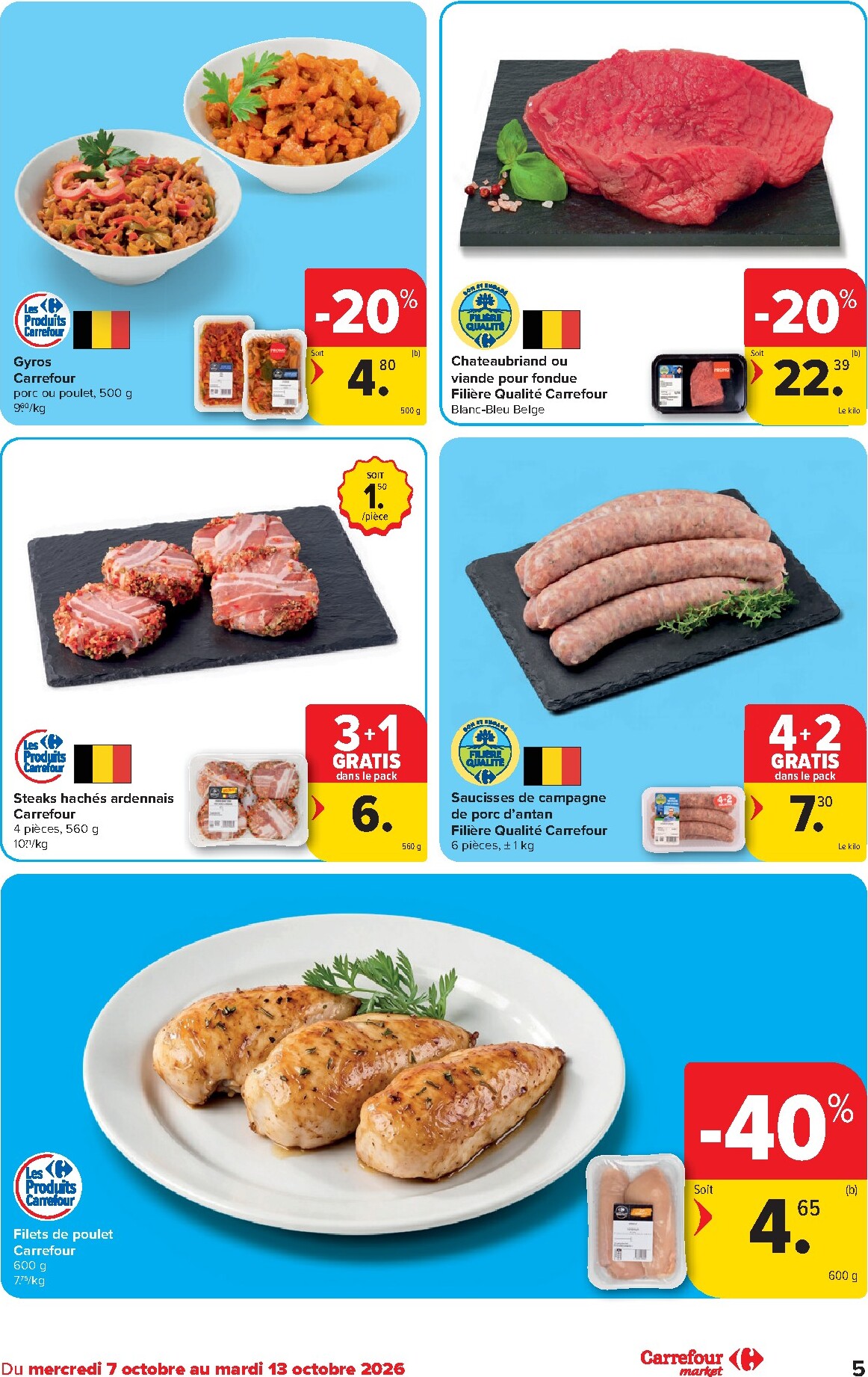 carrefour-market - Carrefour Market folder voor volgende week van woensdag 07/10/2026 tot dinsdag 13/10/2026 - page: 5