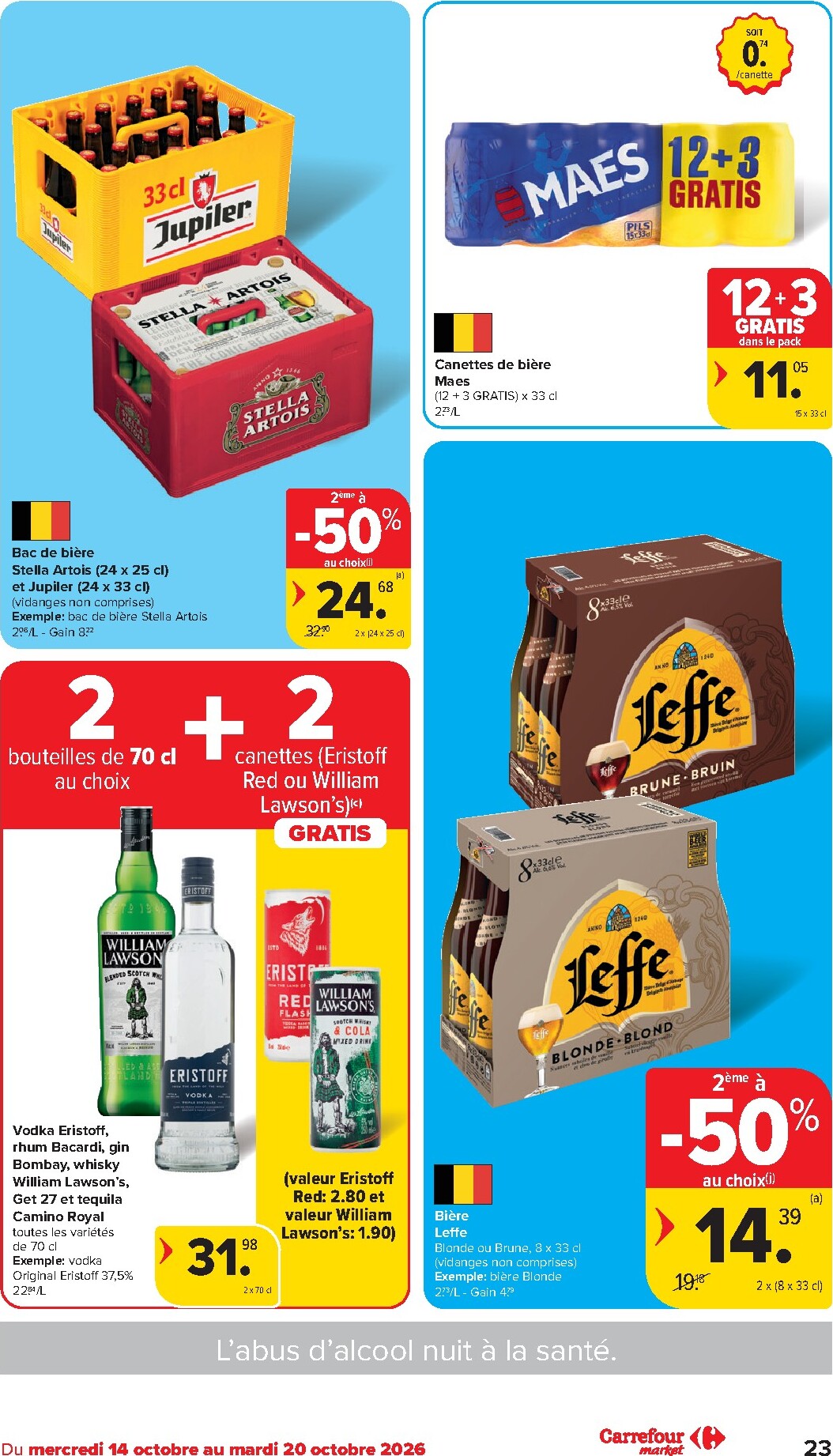 carrefour-market - Carrefour Market folder voor volgende week van woensdag 14/10/2026 tot dinsdag 20/10/2026 - page: 23
