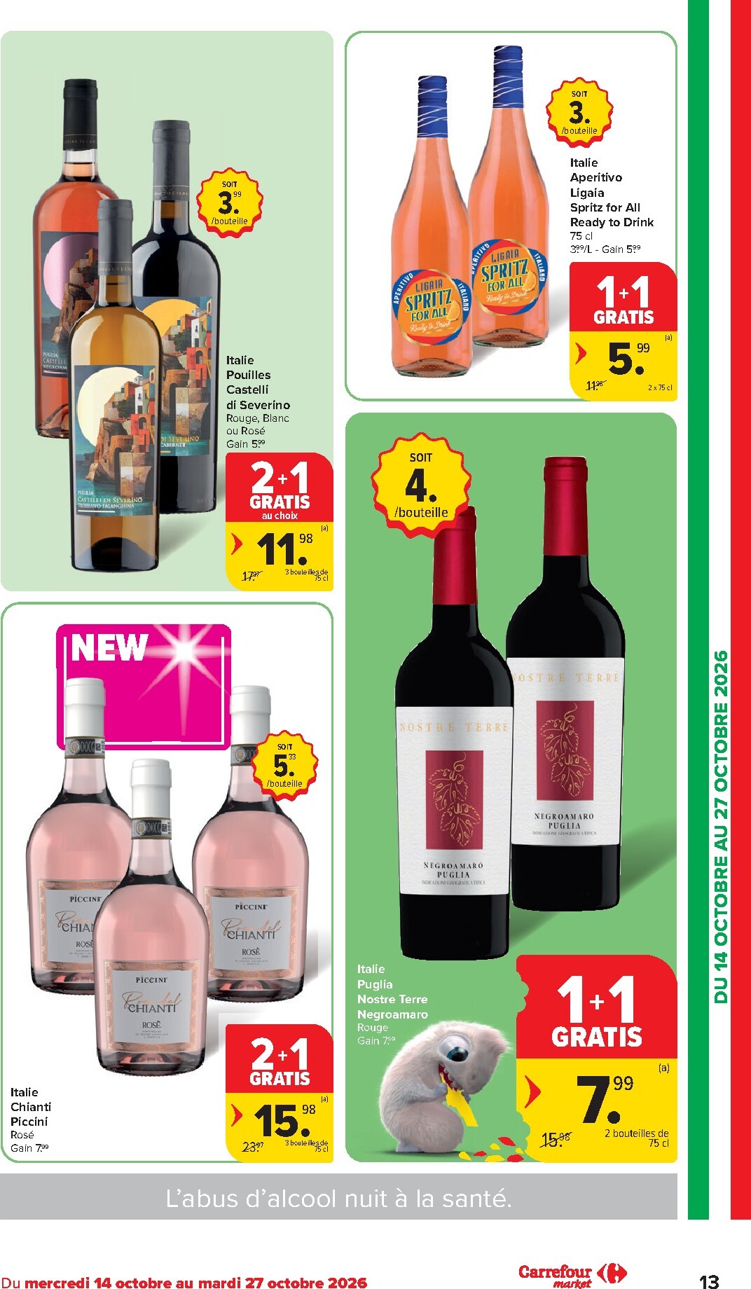 carrefour-market - Carrefour Market folder voor volgende week van woensdag 14/10/2026 tot dinsdag 20/10/2026 - page: 13