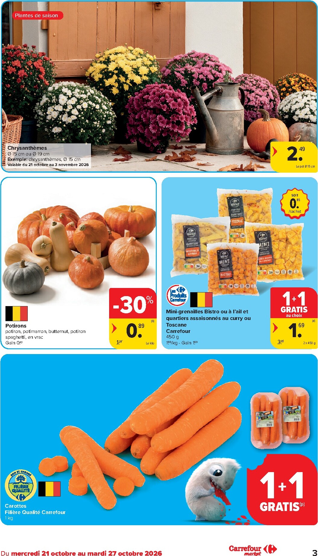 carrefour-market - Carrefour Market folder voor volgende week van woensdag 21/10/2026 tot dinsdag 27/10/2026 - page: 3