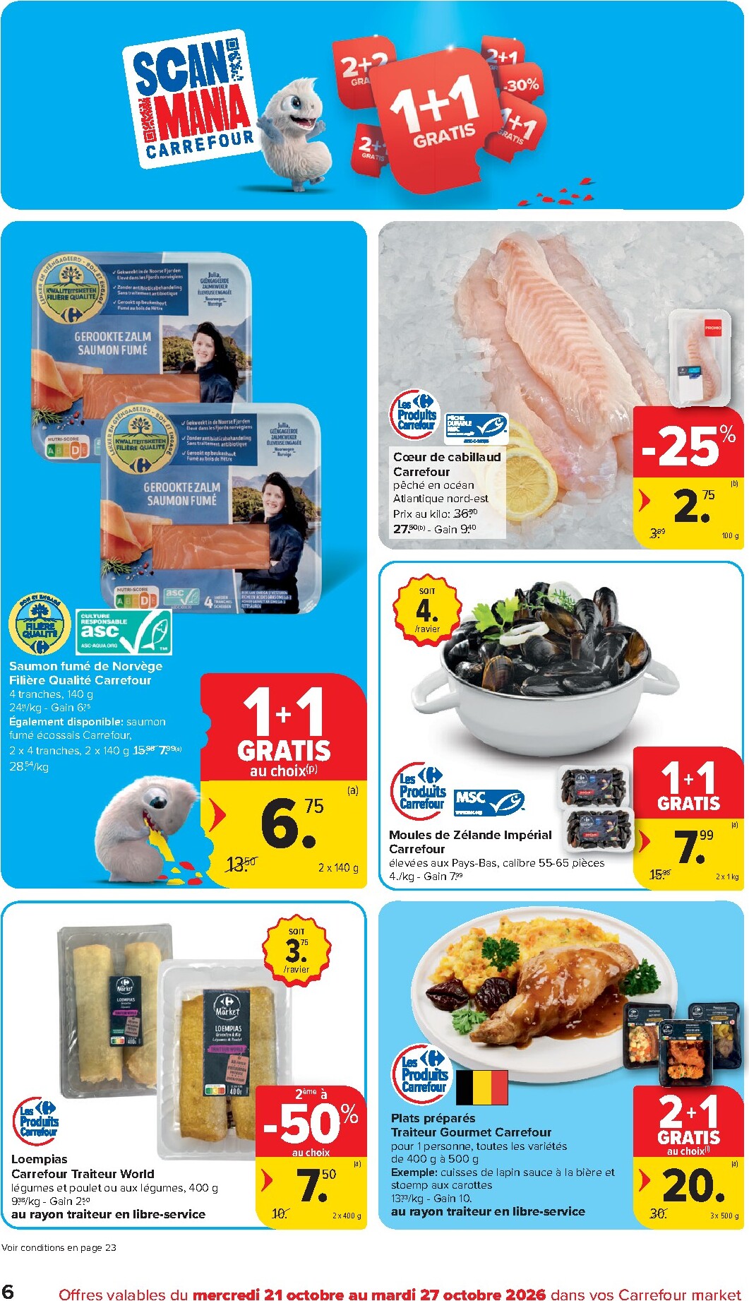 carrefour-market - Carrefour Market folder voor volgende week van woensdag 21/10/2026 tot dinsdag 27/10/2026 - page: 6