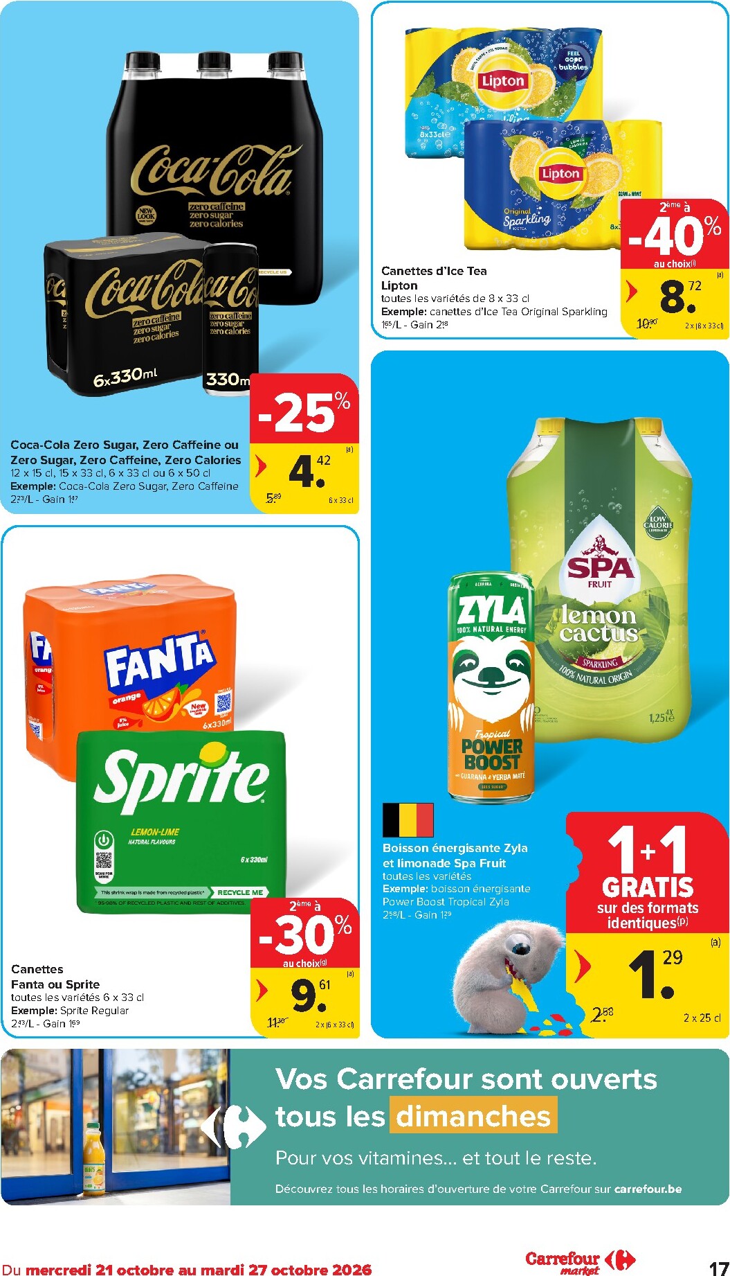 carrefour-market - Carrefour Market folder voor volgende week van woensdag 21/10/2026 tot dinsdag 27/10/2026 - page: 17