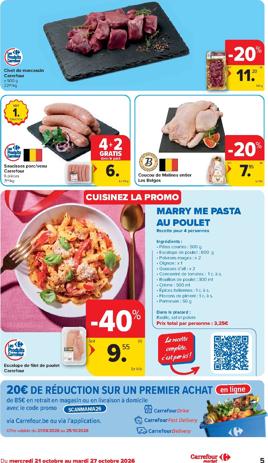 carrefour-market - Carrefour Market folder voor volgende week van woensdag 21/10/2026 tot dinsdag 27/10/2026 - page: 5
