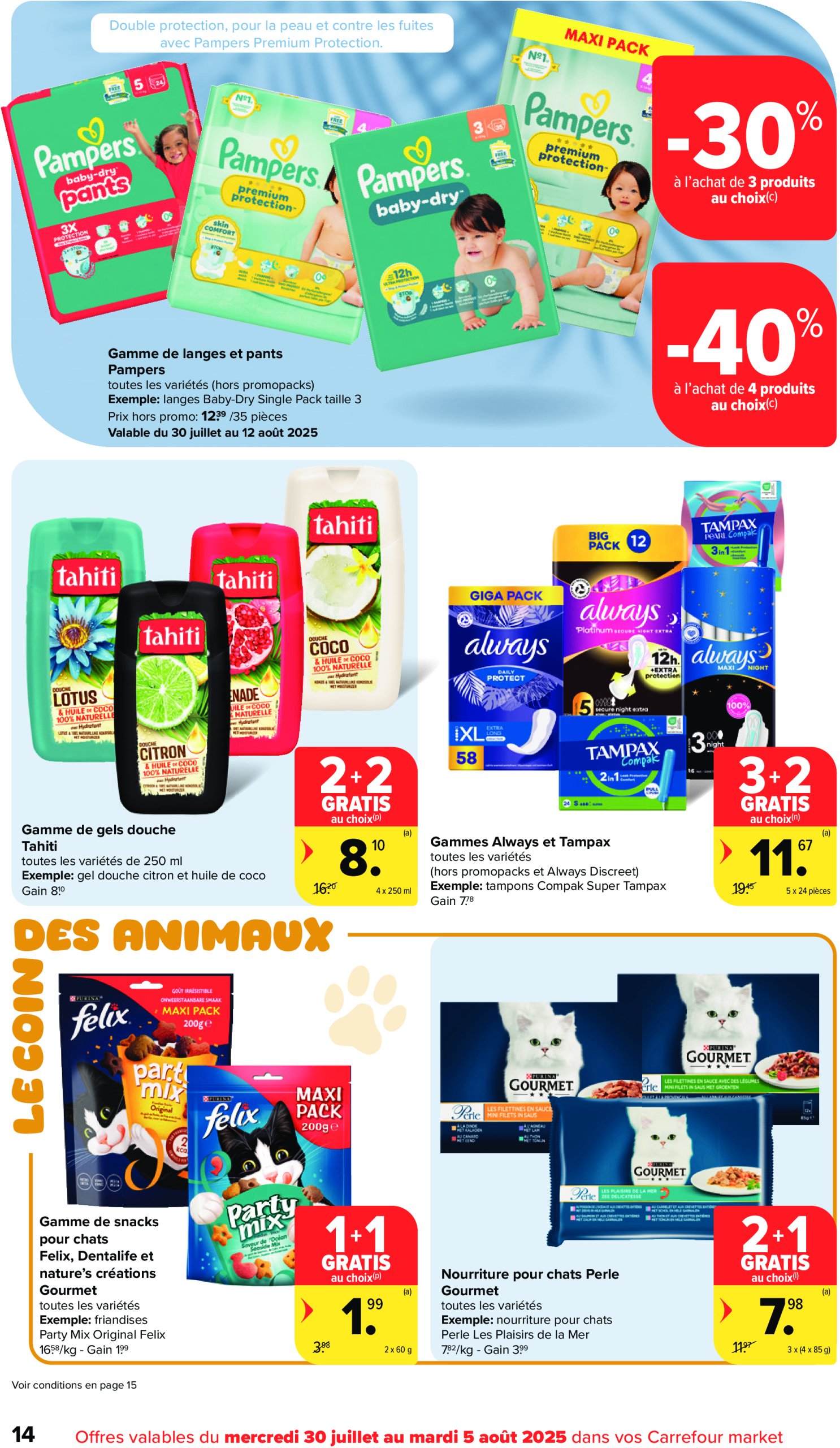 carrefour-market - Carrefour Market folder geldig vanaf 30/07 - 05/08 - page: 14
