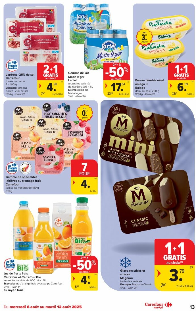 carrefour-market - Carrefour Market folder geldig vanaf 06/08 - 12/08 - page: 13