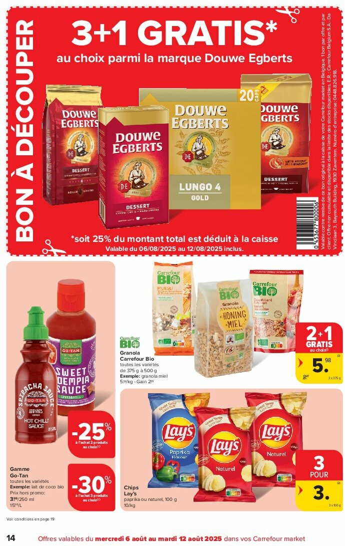 carrefour-market - Carrefour Market folder geldig vanaf 06/08 - 12/08 - page: 14