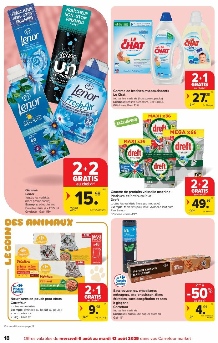 carrefour-market - Carrefour Market folder geldig vanaf 06/08 - 12/08 - page: 18