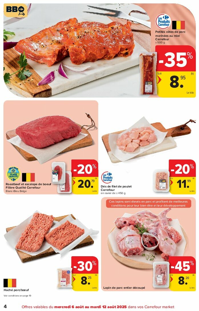 carrefour-market - Carrefour Market folder geldig vanaf 06/08 - 12/08 - page: 4