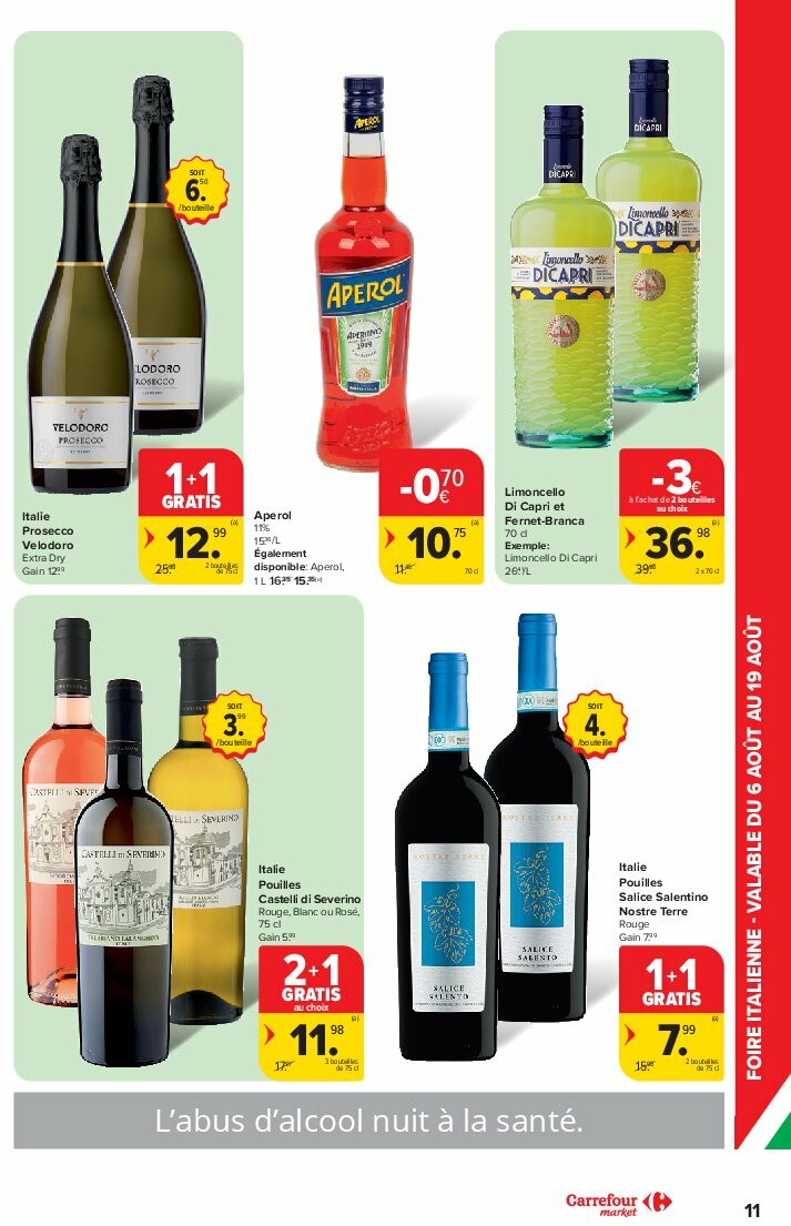 carrefour-market - Carrefour Market folder geldig vanaf 06/08 - 12/08 - page: 11