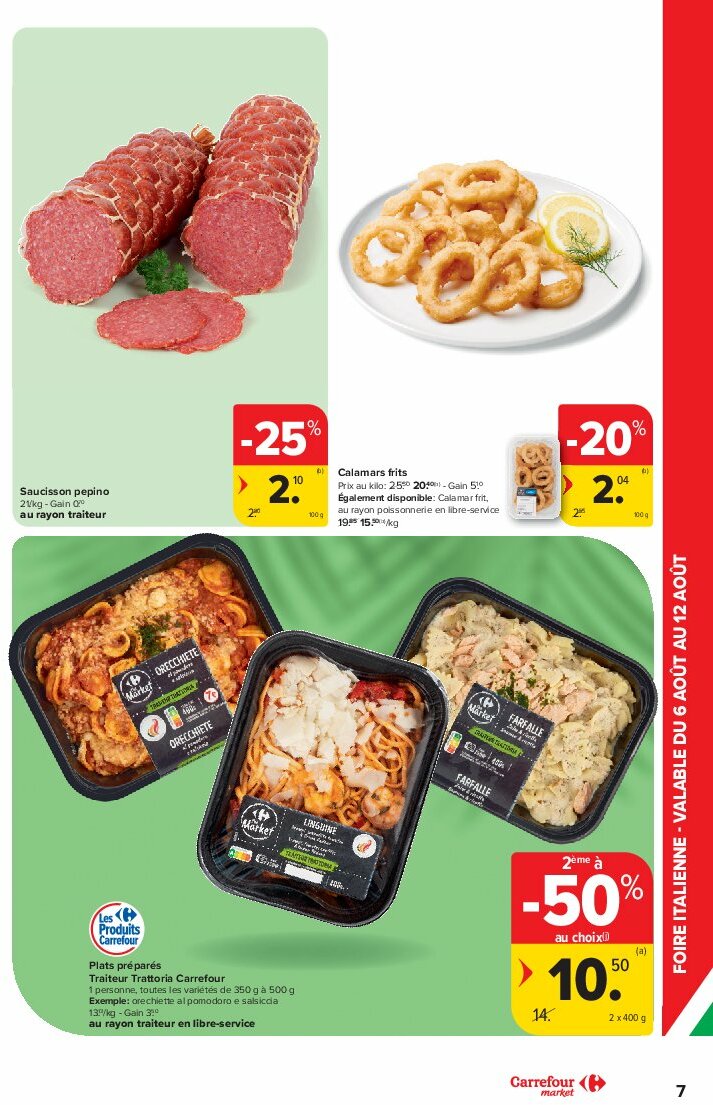 carrefour-market - Carrefour Market folder geldig vanaf 06/08 - 12/08 - page: 7