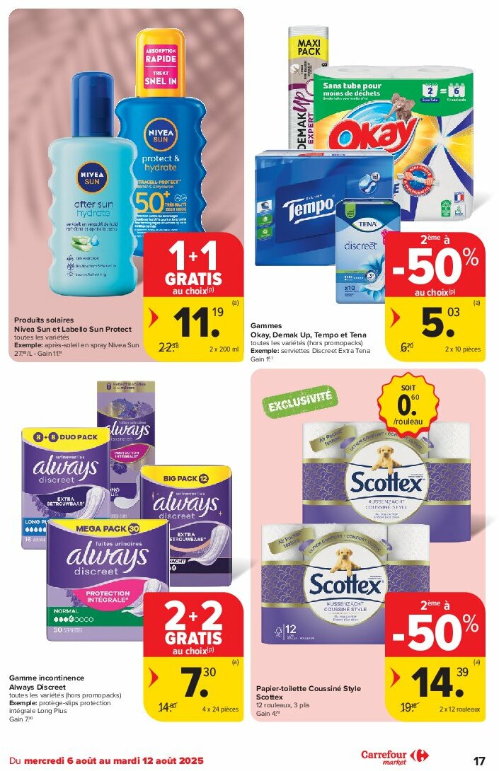 carrefour-market - Carrefour Market folder geldig vanaf 06/08 - 12/08 - page: 17