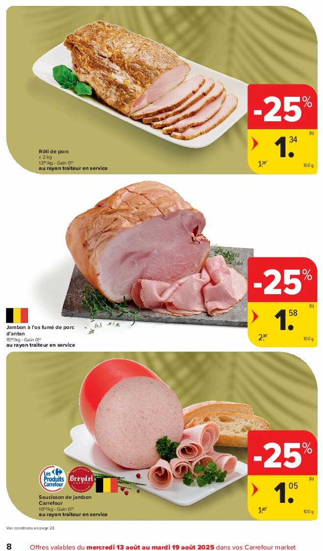 carrefour-market - Carrefour Market folder geldig vanaf 13/08 - 26/08 - page: 8