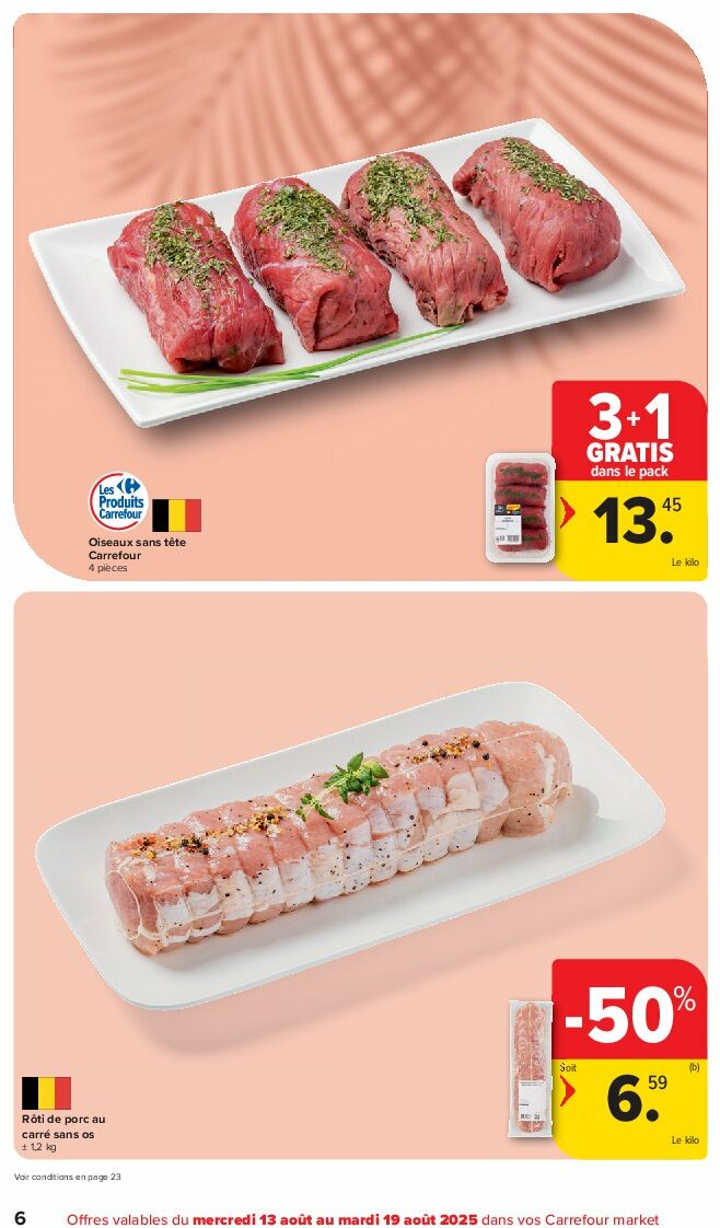 carrefour-market - Carrefour Market folder geldig vanaf 13/08 - 26/08 - page: 6