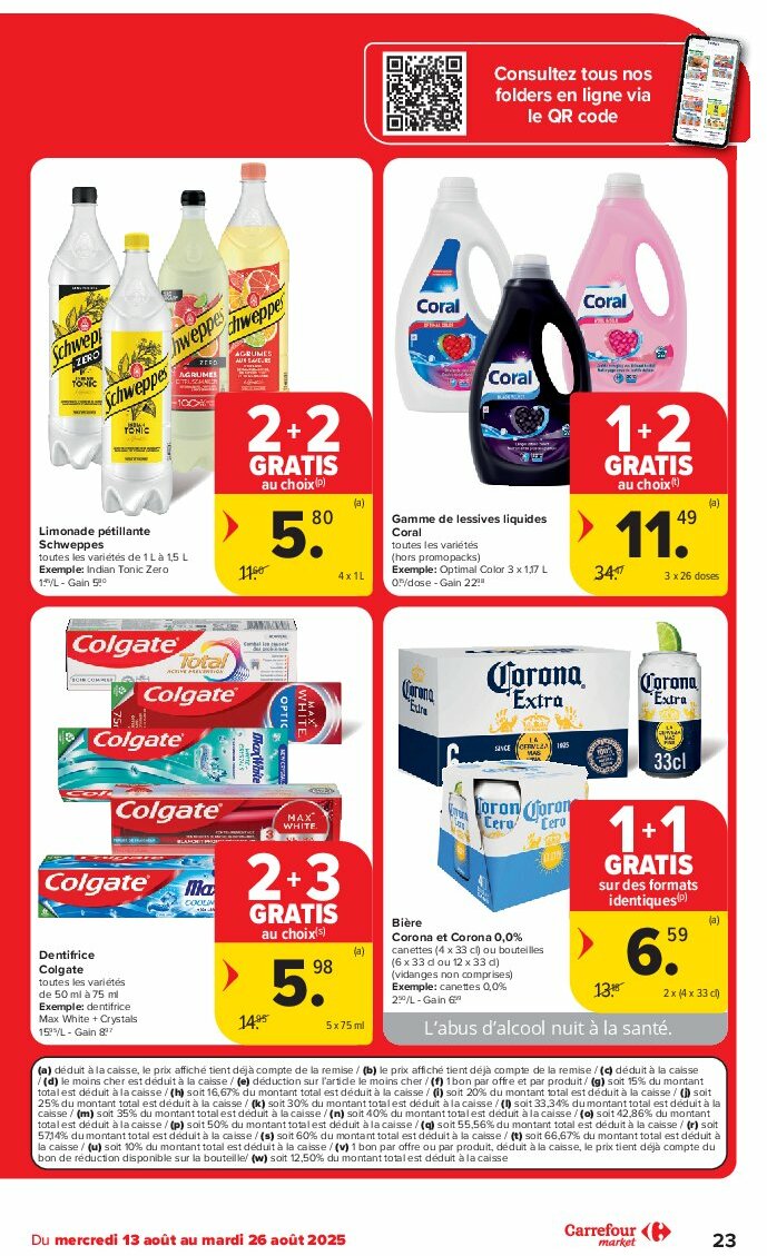 carrefour-market - Carrefour Market folder geldig vanaf 13/08 - 26/08 - page: 23